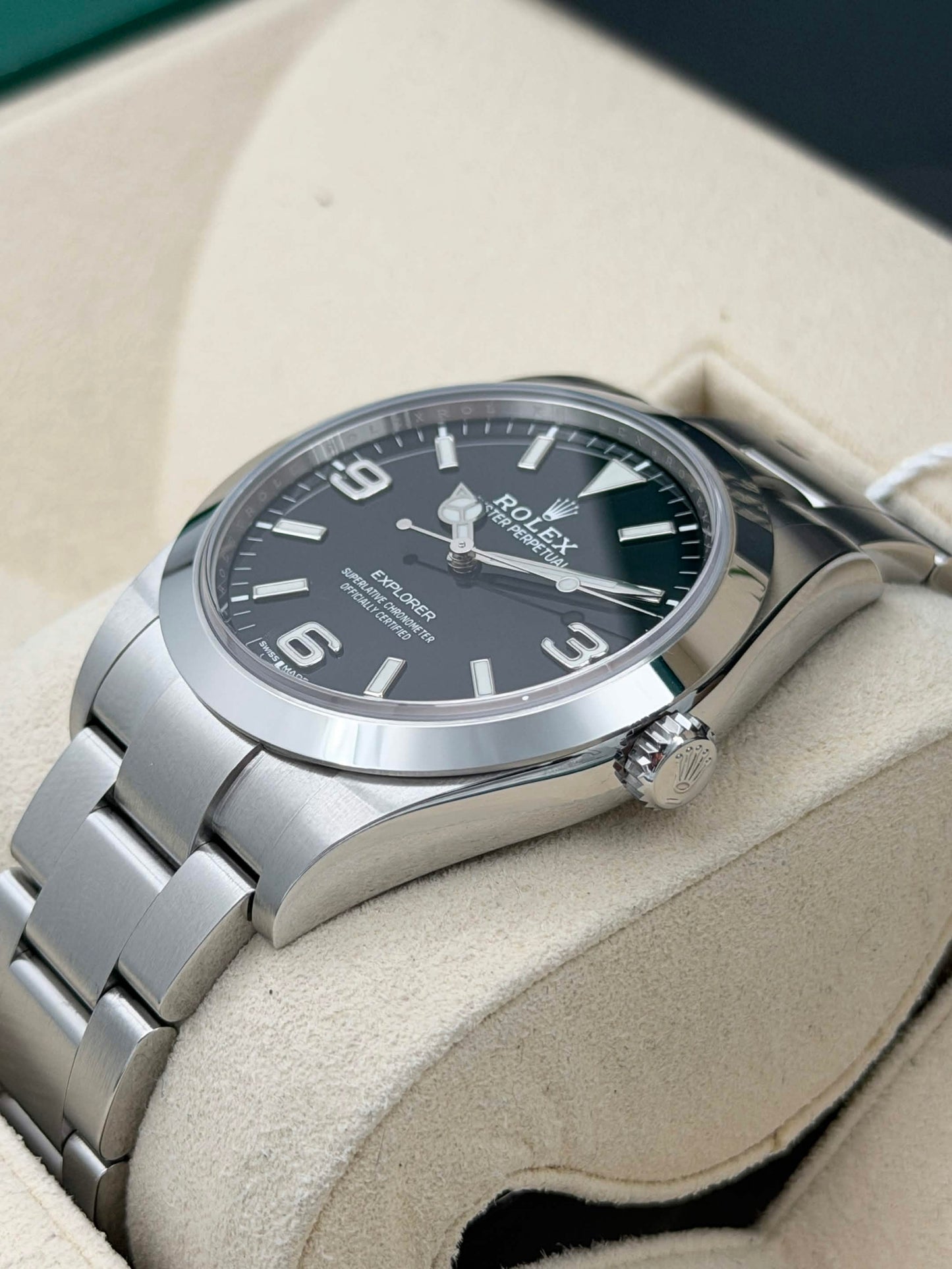 二手 USED ROLEX 勞力士 EXPLORER 214270 2020年12月 NFC新卡 全套 FULL SET
