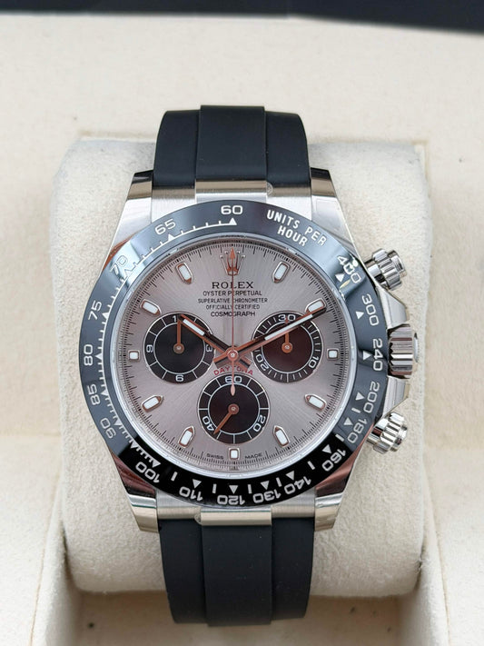 [SOLD OUT]二手 USED ROLEX 勞力士 DAYTONA 116519LN 水泥灰 膠帶 2017年 全套 FULL SET