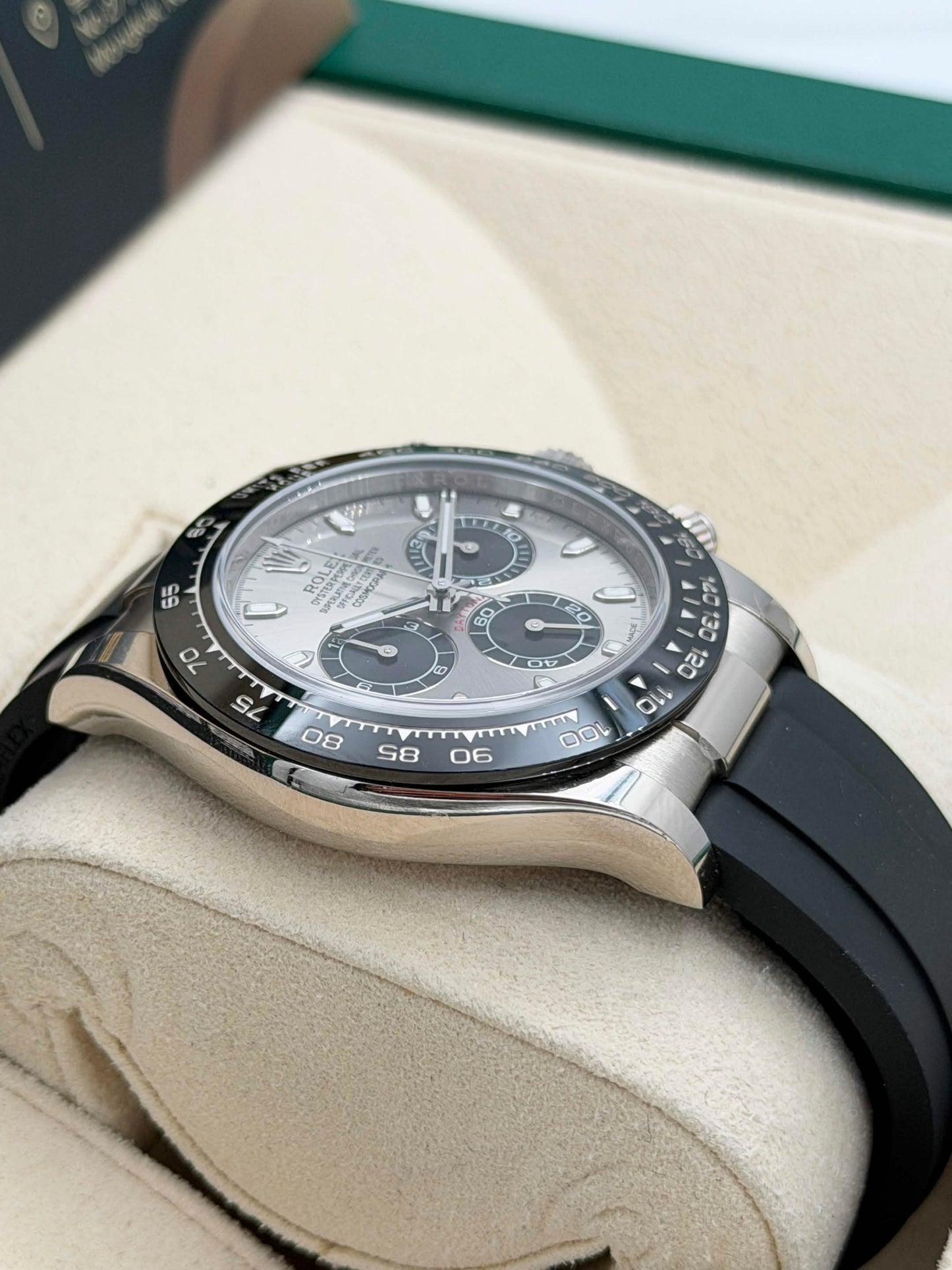 二手 USED ROLEX 勞力士 DAYTONA 116519LN 水泥灰 膠帶 2017年 全套 FULL SET