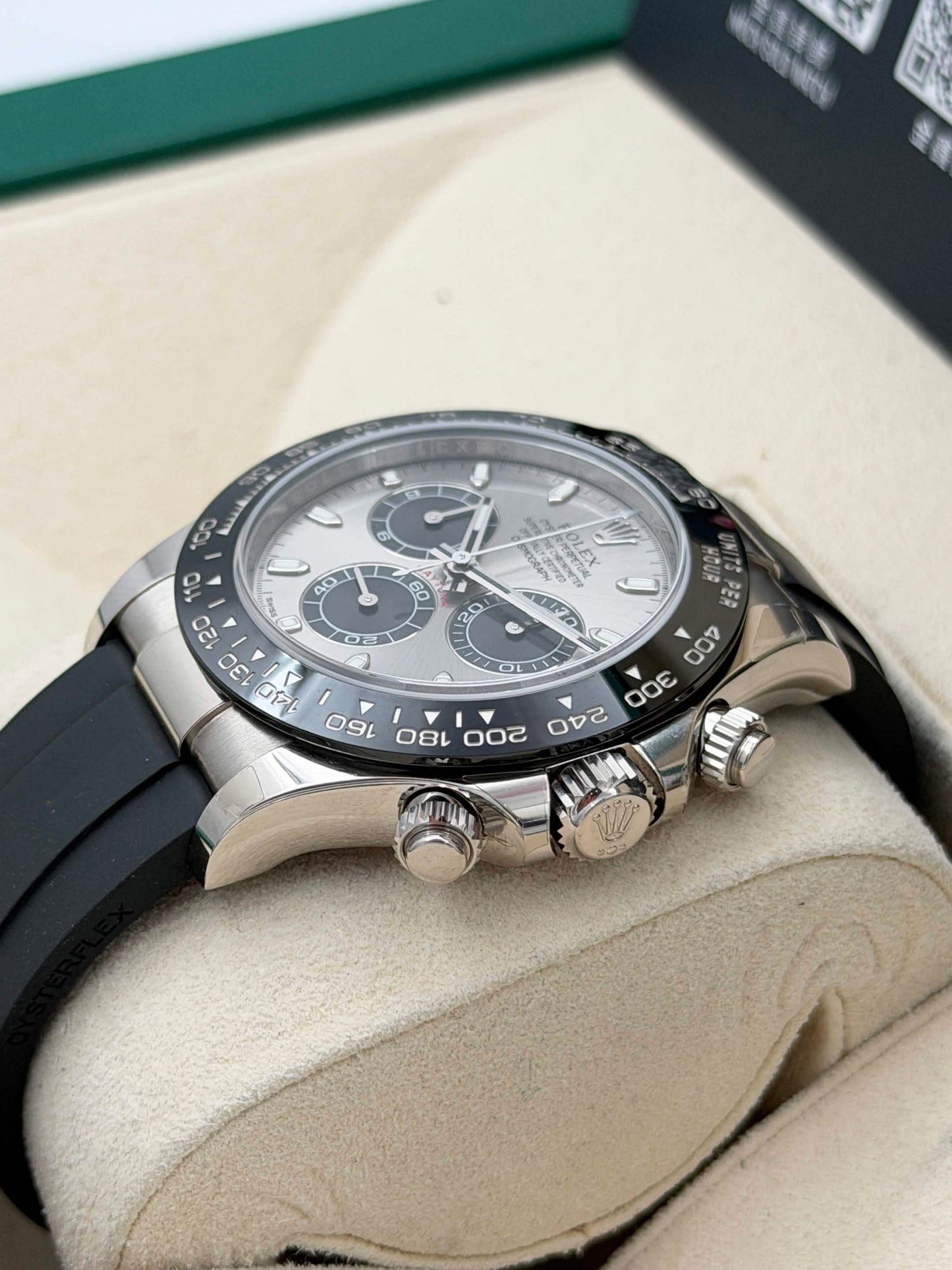 二手 USED ROLEX 勞力士 DAYTONA 116519LN 水泥灰 膠帶 2017年 全套 FULL SET