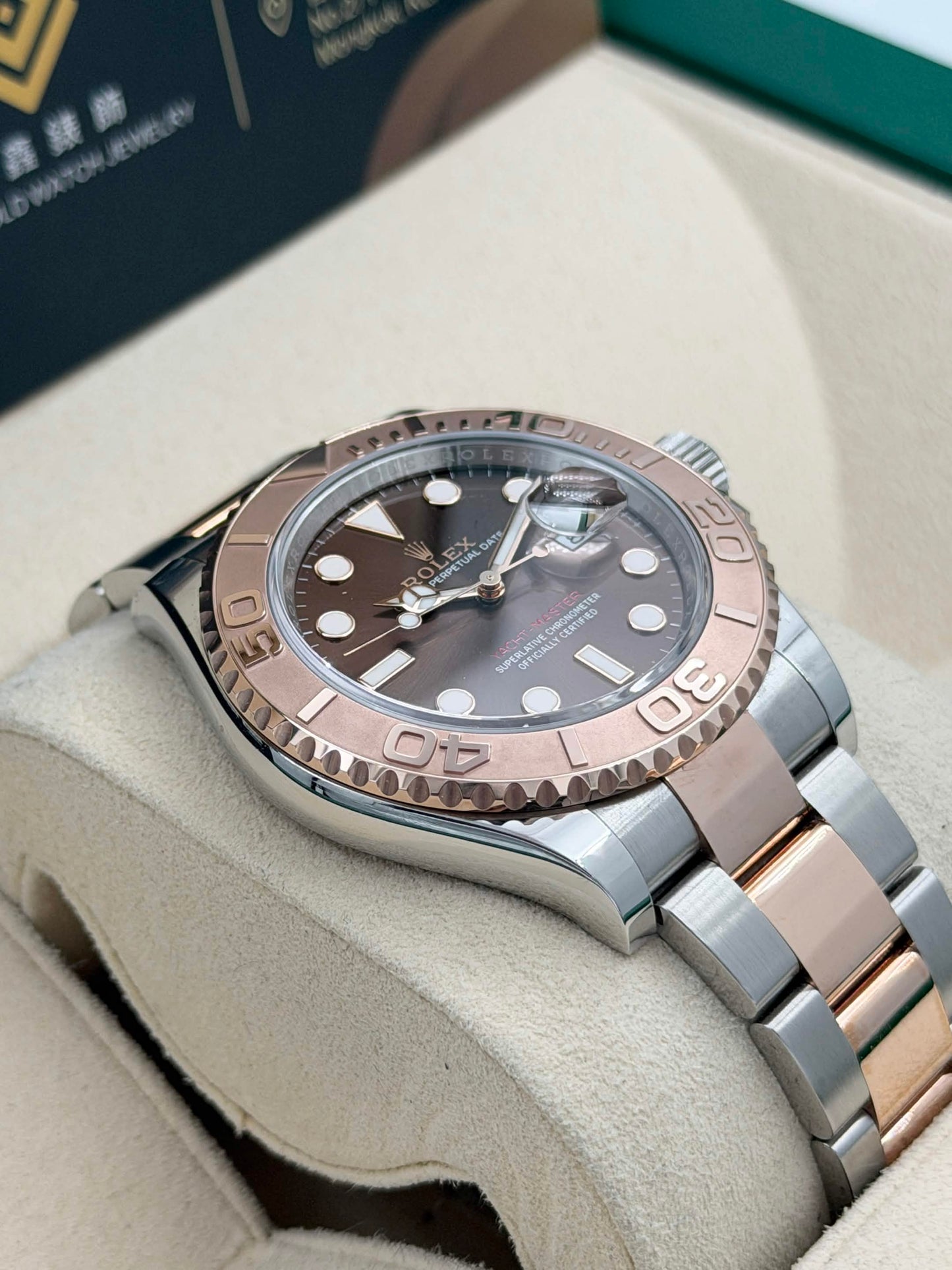 [SOLD OUT]全新 BRAND NEW ROLEX 勞力士 YACHT-MASTER 126621 朱古力面 2025年6月