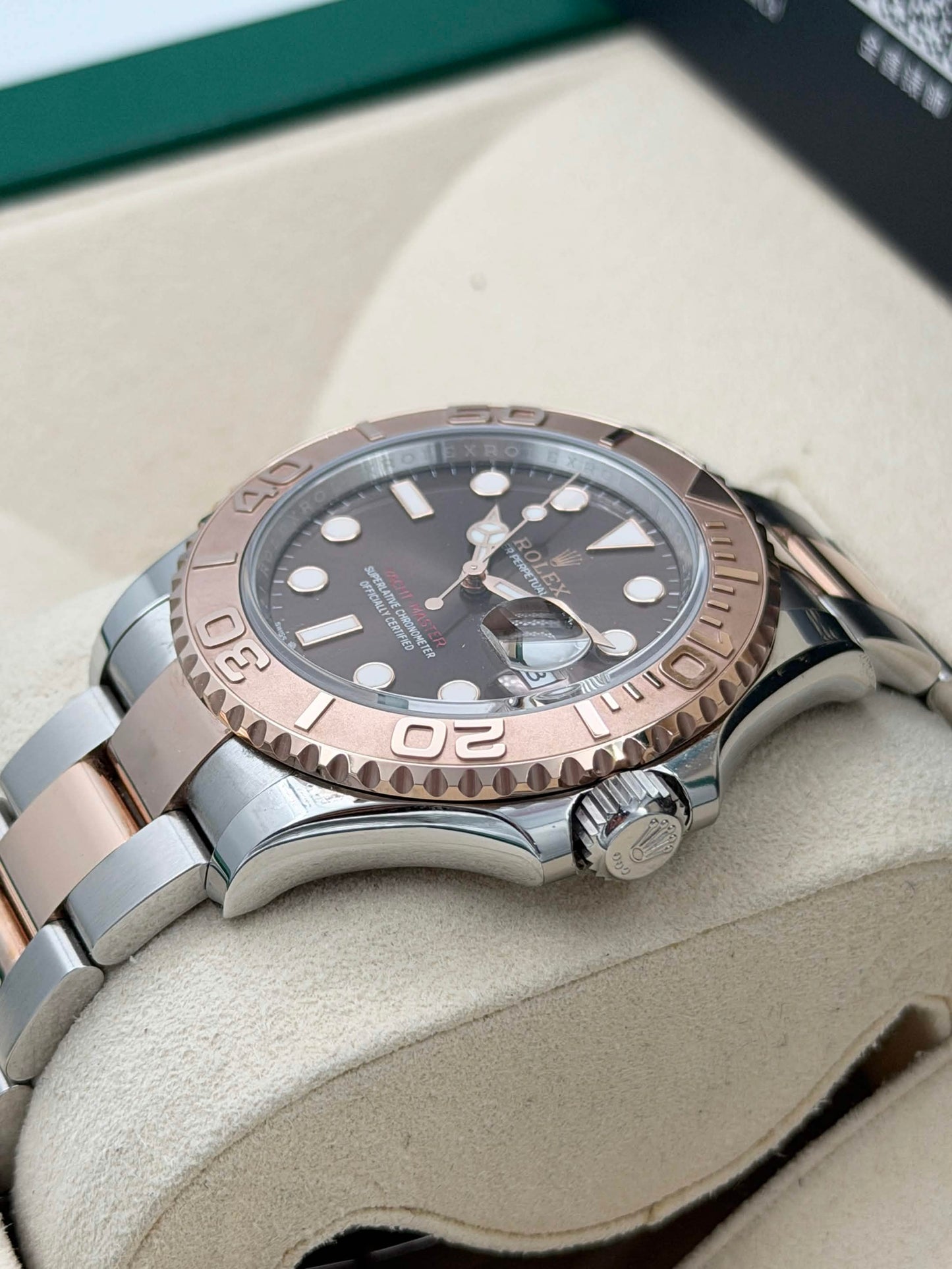 [SOLD OUT]全新 BRAND NEW ROLEX 勞力士 YACHT-MASTER 126621 朱古力面 2025年6月