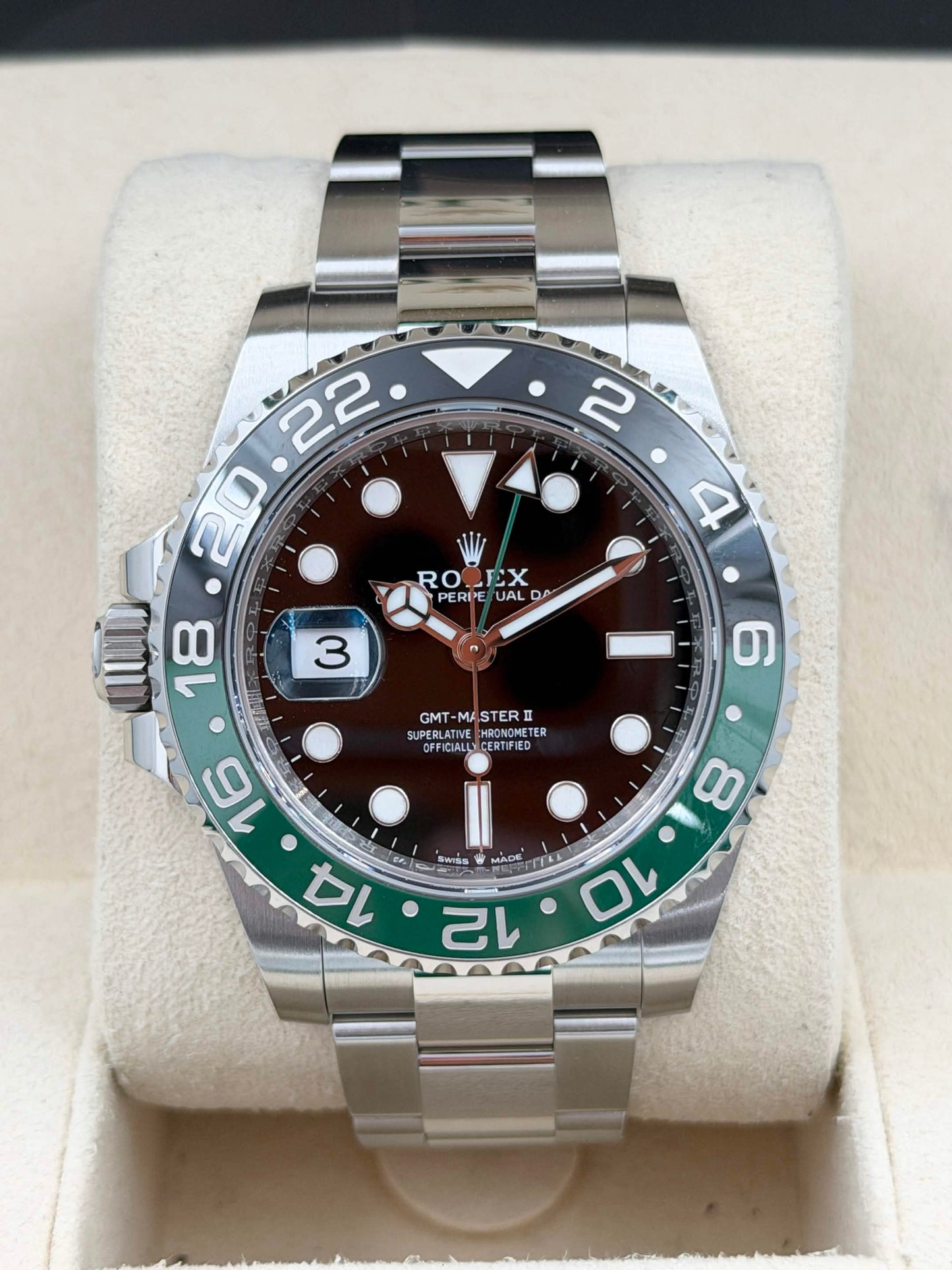 全新 BRAND NEW ROLEX 勞力士 GMT-MASTER II 126720VTNR 2026年2月
