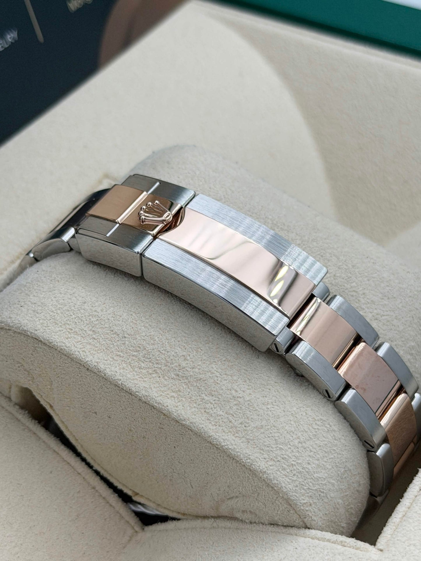 二手 USED ROLEX 勞力士 YACHT-MASTER 268621 朱古力面 2022年11月 全套 FULL SET