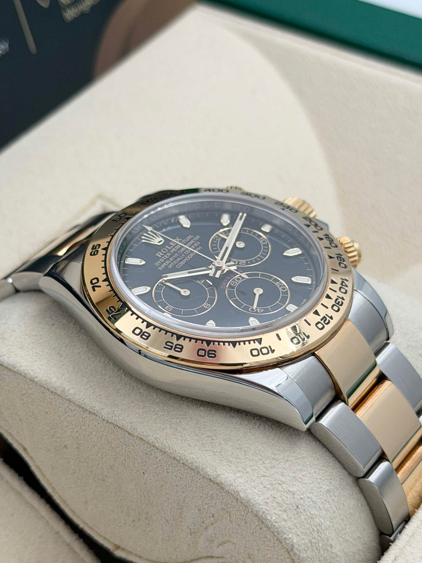 二手 USED ROLEX 勞力士 DAYTONA 116503 黑色面 2019年10月 全套 FULL SET