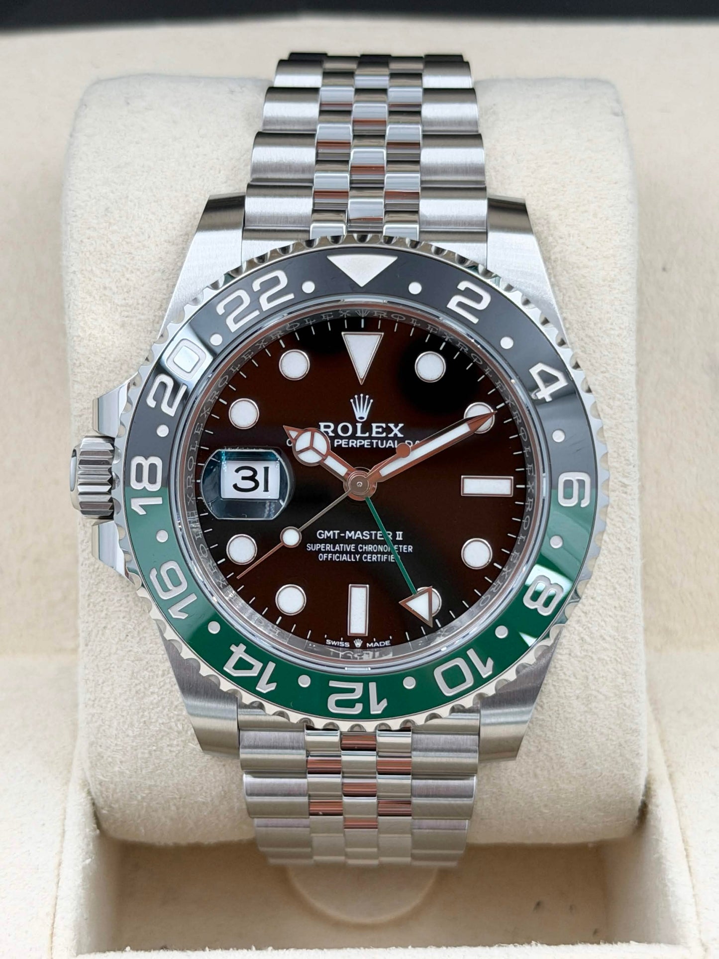 全新 BRAND NEW ROLEX 勞力士 GMT-MASTER II 126720VTNR 五珠帶 2026年5月