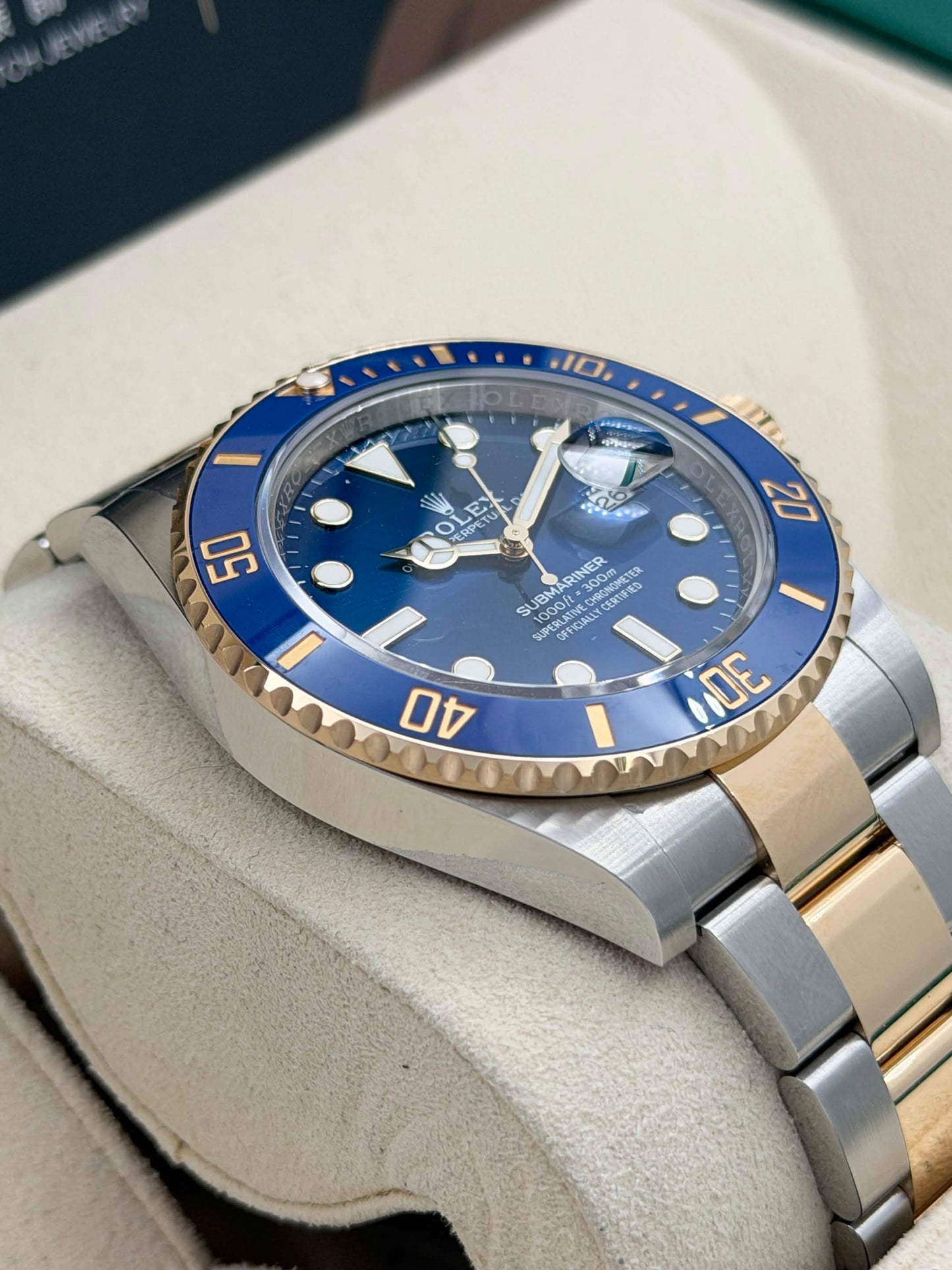 全新 BRAND NEW ROLEX 勞力士 SUBMARINER DATE 126613LB 藍色面 2026年6月