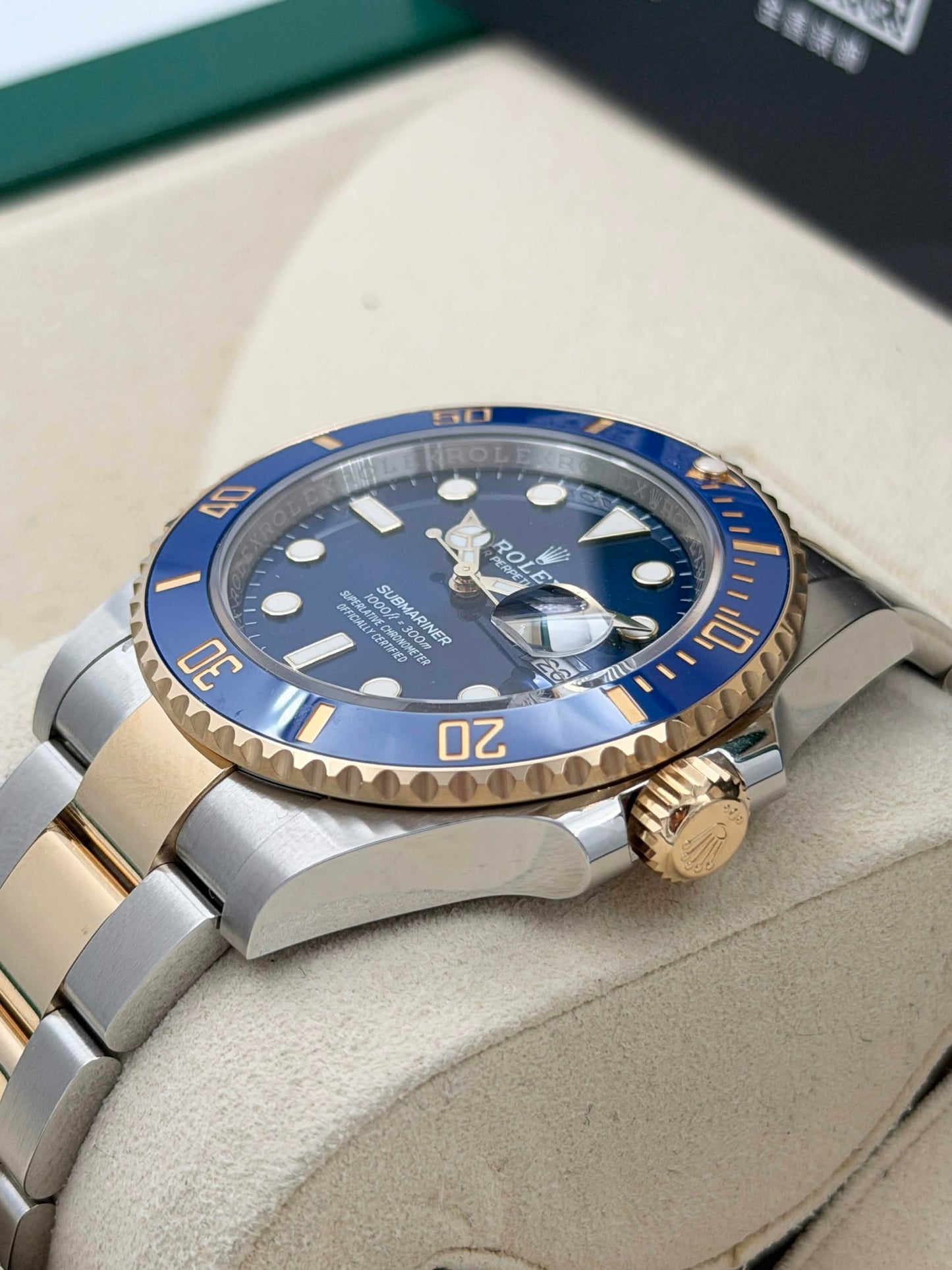 全新 BRAND NEW ROLEX 勞力士 SUBMARINER DATE 126613LB 藍色面 2026年6月
