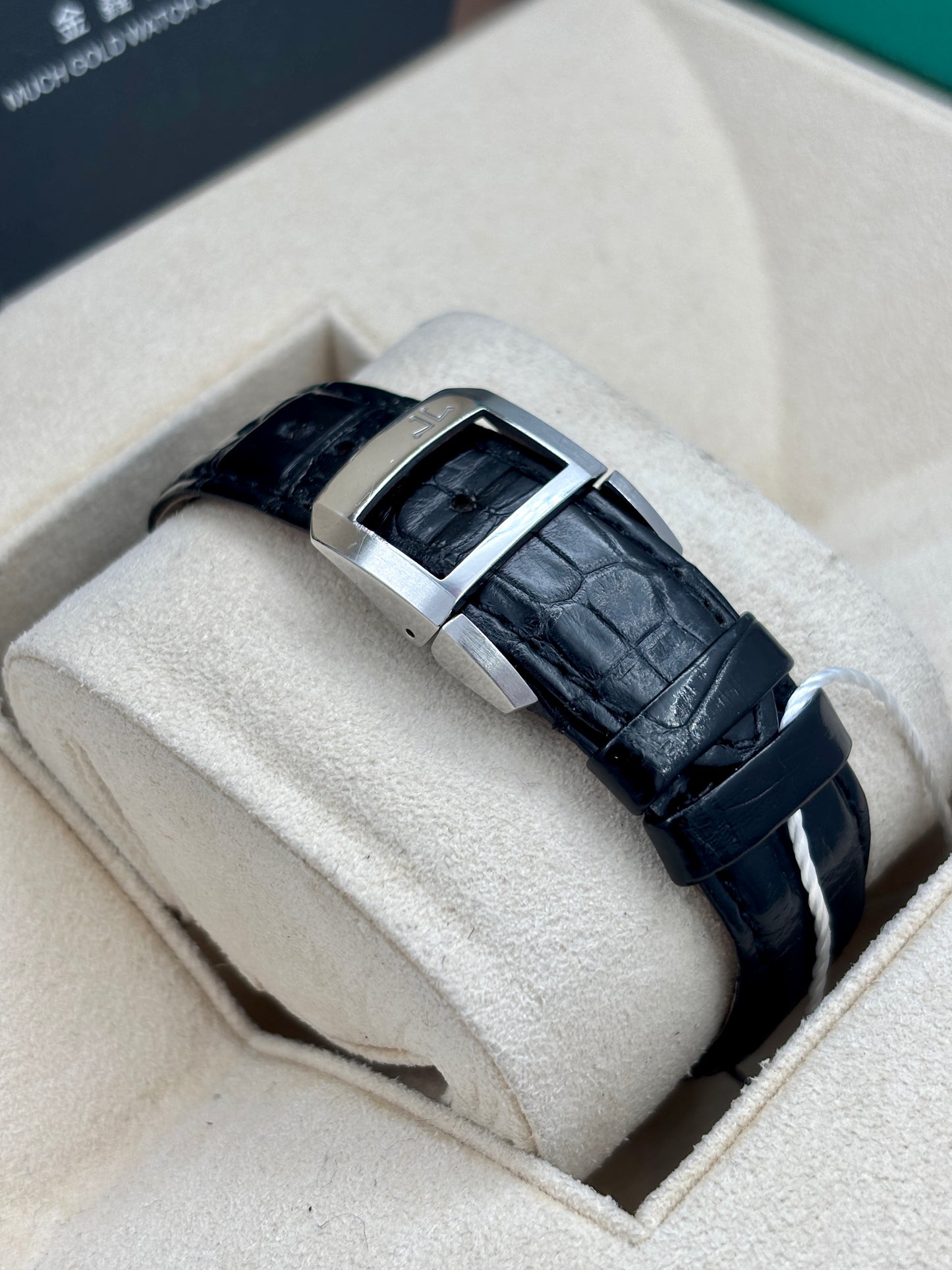 [SOLD OUT]二手 USED JAEGER-LECOULTRE 積家 REVERSO SQUADRA LADY 234.8.47 白色 石英機芯 淨錶 WATCH ONLY