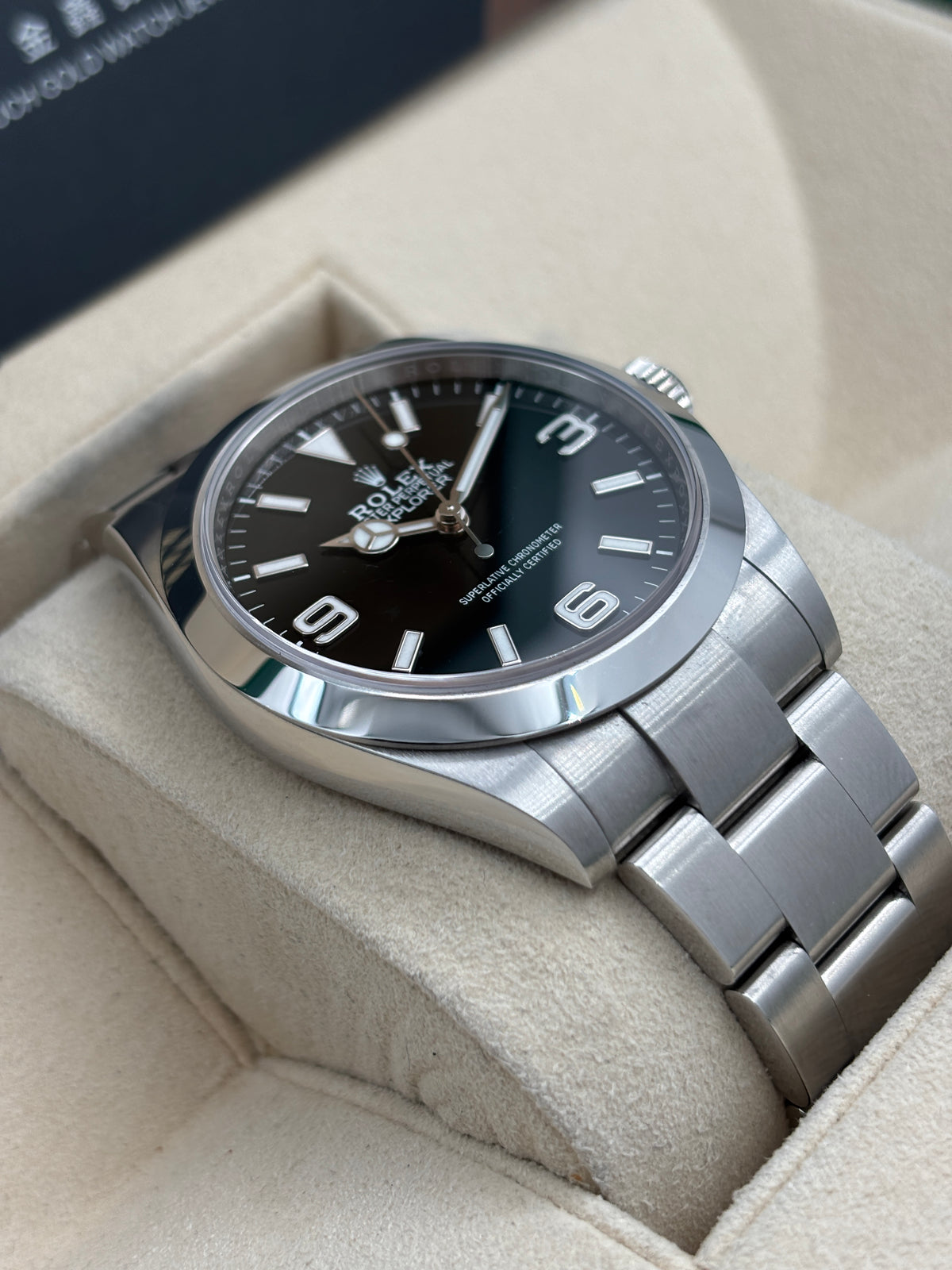 全新 NEW  ROLEX 勞力士 EXPLORER 224270 黑色 2026年7月 全套 FULL SET