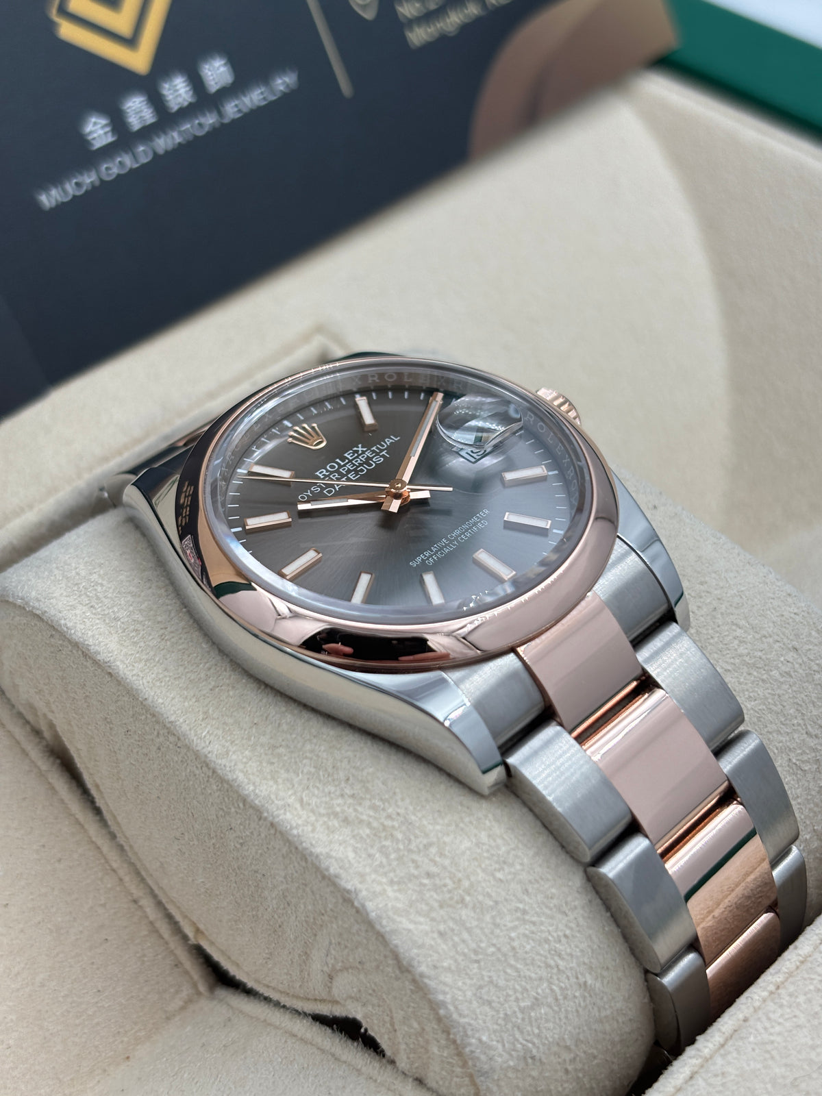 二手 USED  ROLEX 勞力士 DATEJUST 126201 灰色 2019年9月 全套 FULL SET