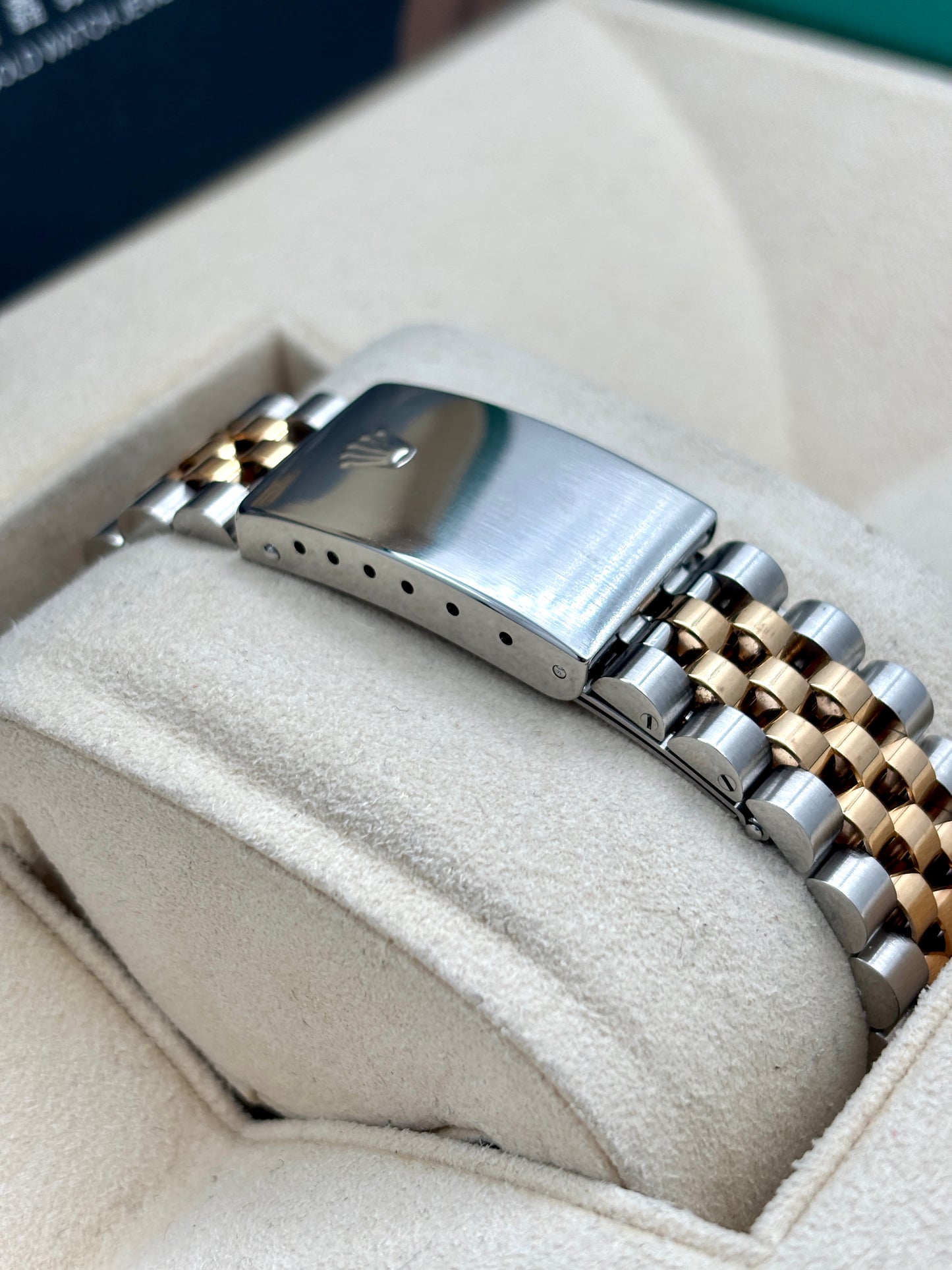 二手 USED ROLEX 勞力士 DATEJUST 16233 金色 金字塔面 1994年 淨錶 WATCH ONLY