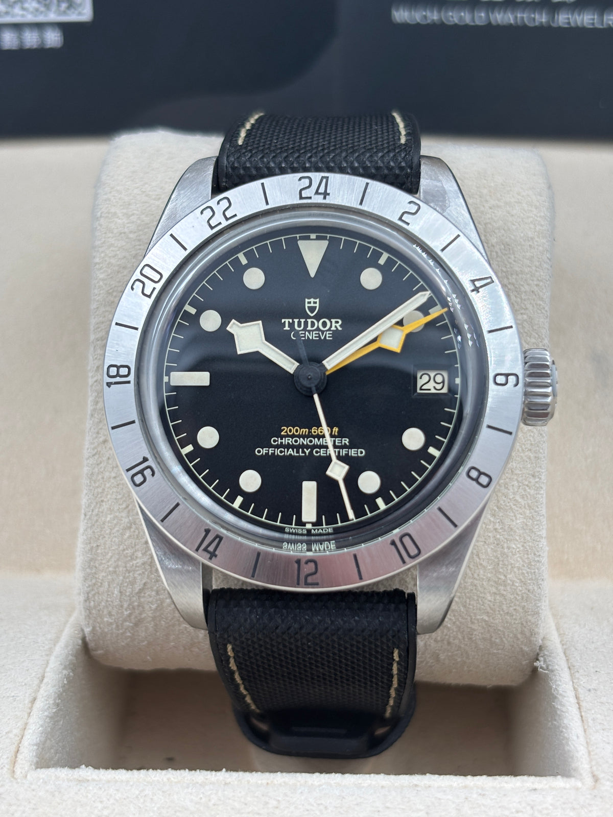 二手 USED  TUDOR 帝舵 BLACK BAY PRO 79470 黑色 2022年11月 膠帶款 全套 FULL SET