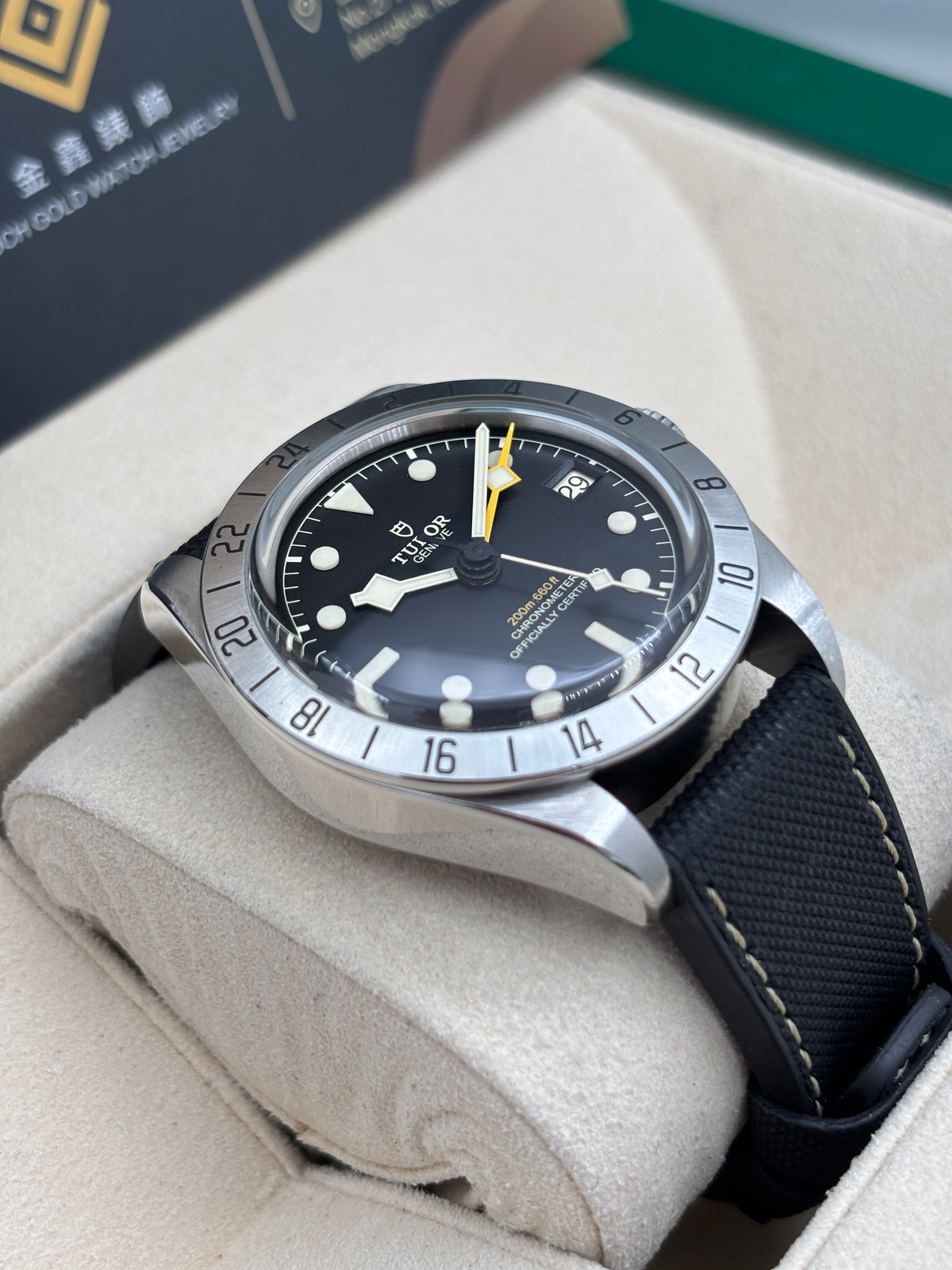 二手 USED  TUDOR 帝舵 BLACK BAY PRO 79470 黑色 2022年11月 膠帶款 全套 FULL SET