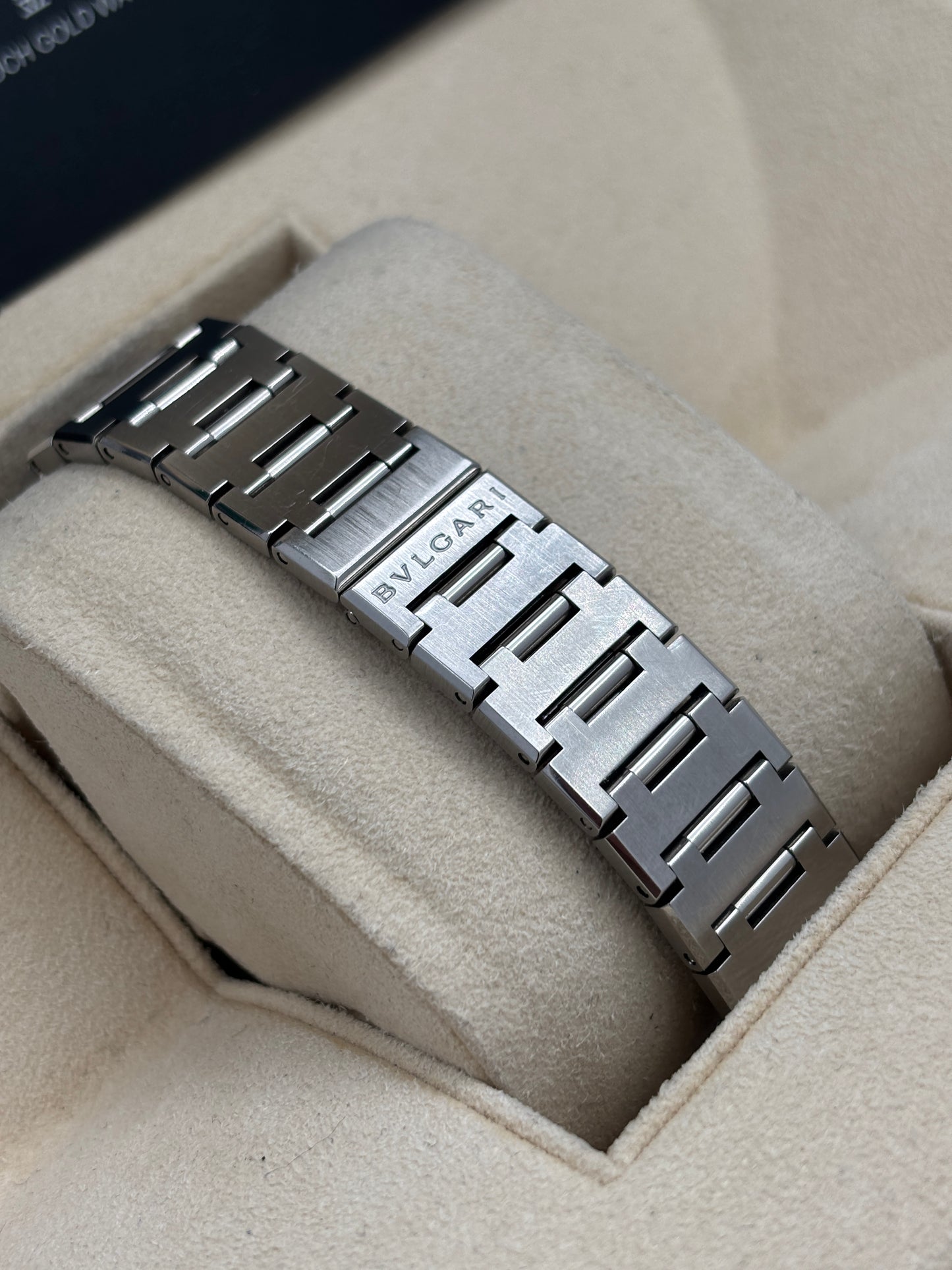 [SOLD OUT]二手 USED BVLGARI 寶格麗 BB38SSCH 黑色 Open Day 全套 FULL SET