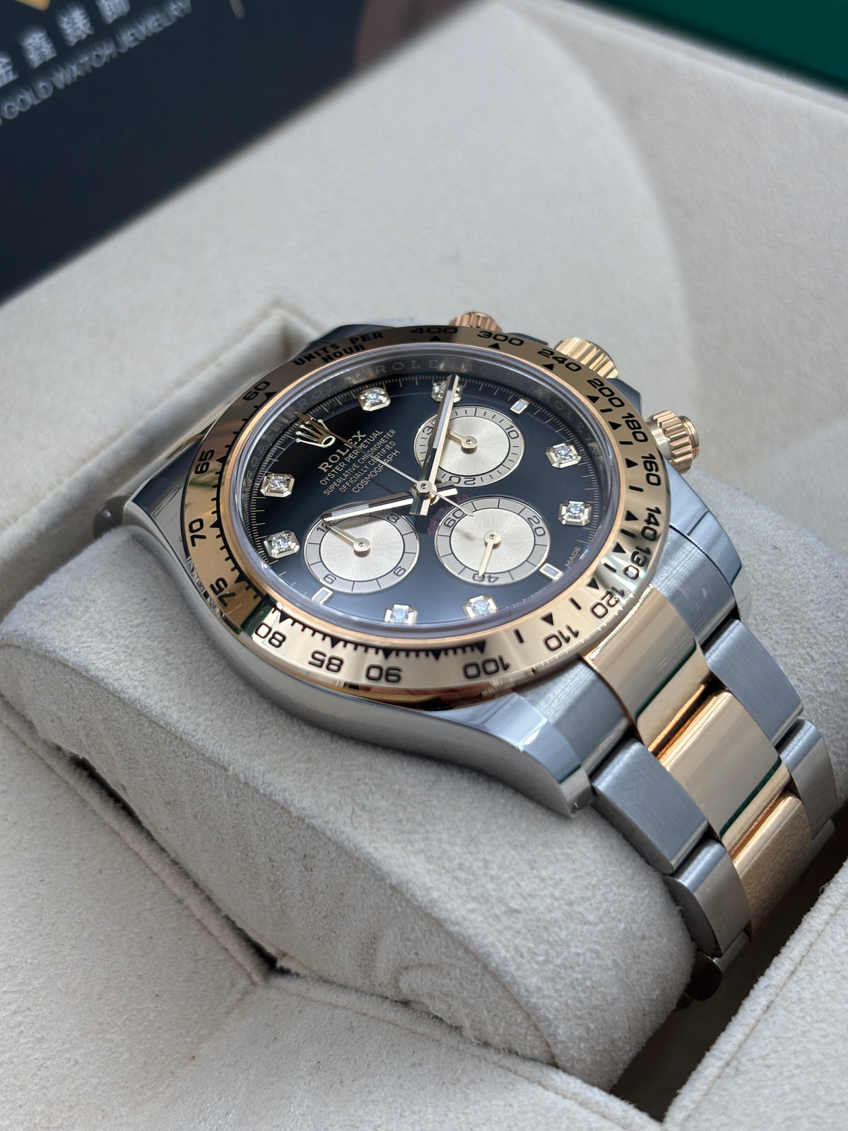 二手 USED ROLEX 勞力士 DAYTONA 126503 黑色鑽石字 2024年3月 未打磨 全套 FULL SET