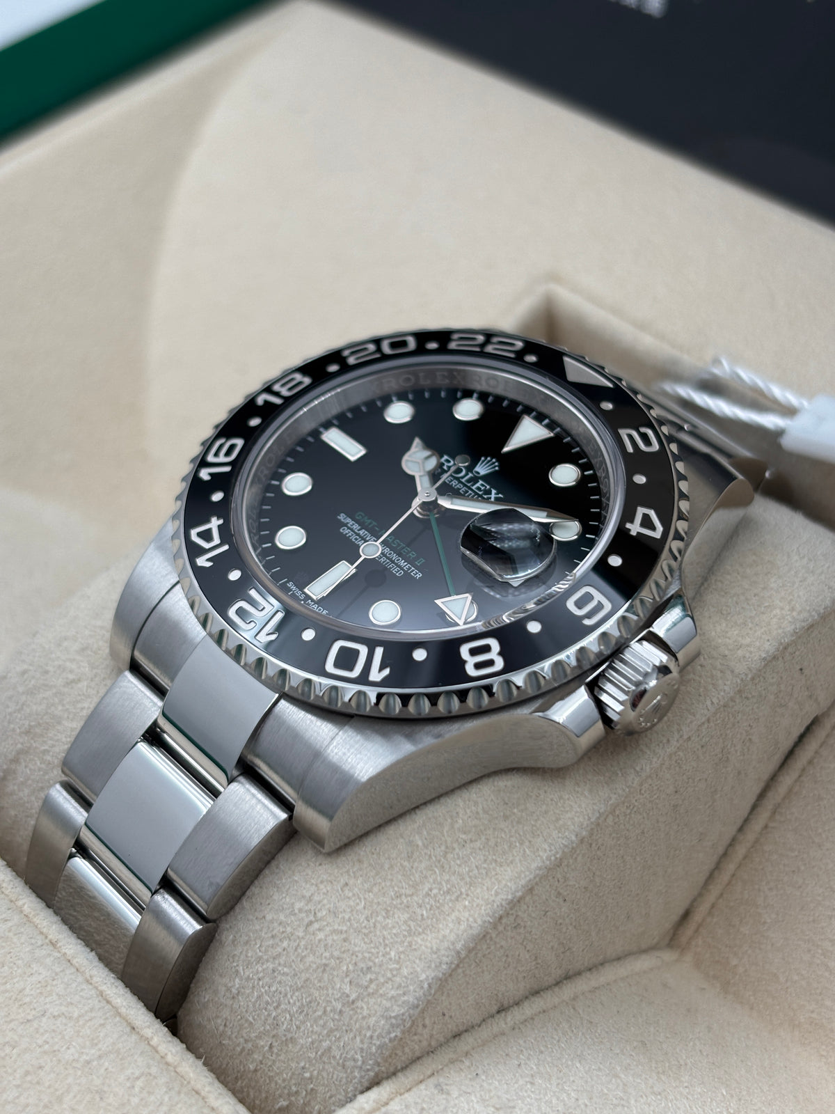 二手 USED  ROLEX 勞力士 GMT-MASTER II 116710LN 黑色 2015年12月 全套 FULL SET