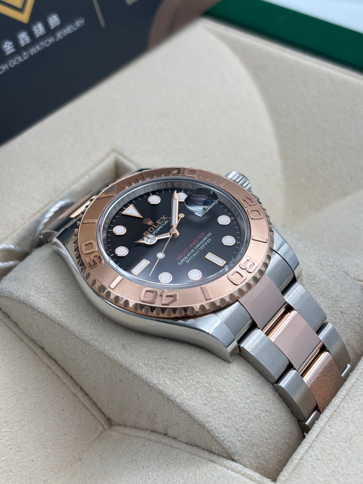 二手 USED  ROLEX 勞力士 YACHT-MASTER 126621 黑色 2022年12月 全套 FULL SET