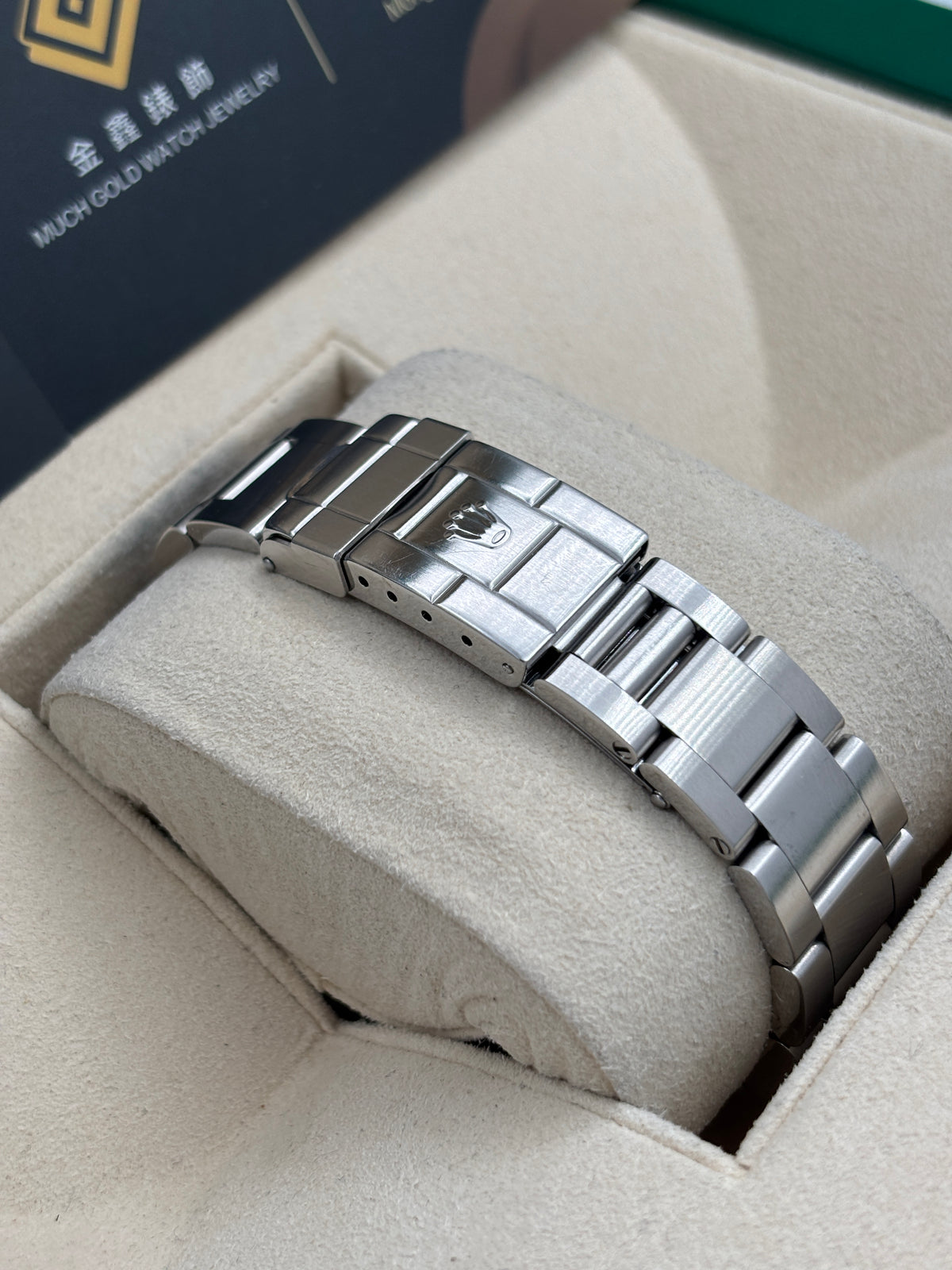 二手 USED  ROLEX 勞力士 EXPLORER 14270 黑色 1999年10月 未打磨 全套 FULL SET