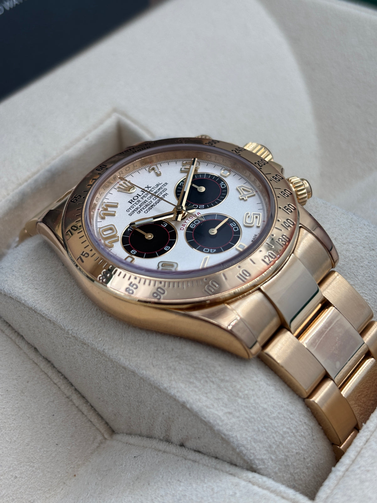 二手 USED  ROLEX 勞力士 DAYTONA 116528 白色 2010年2月 全套 FULL SET