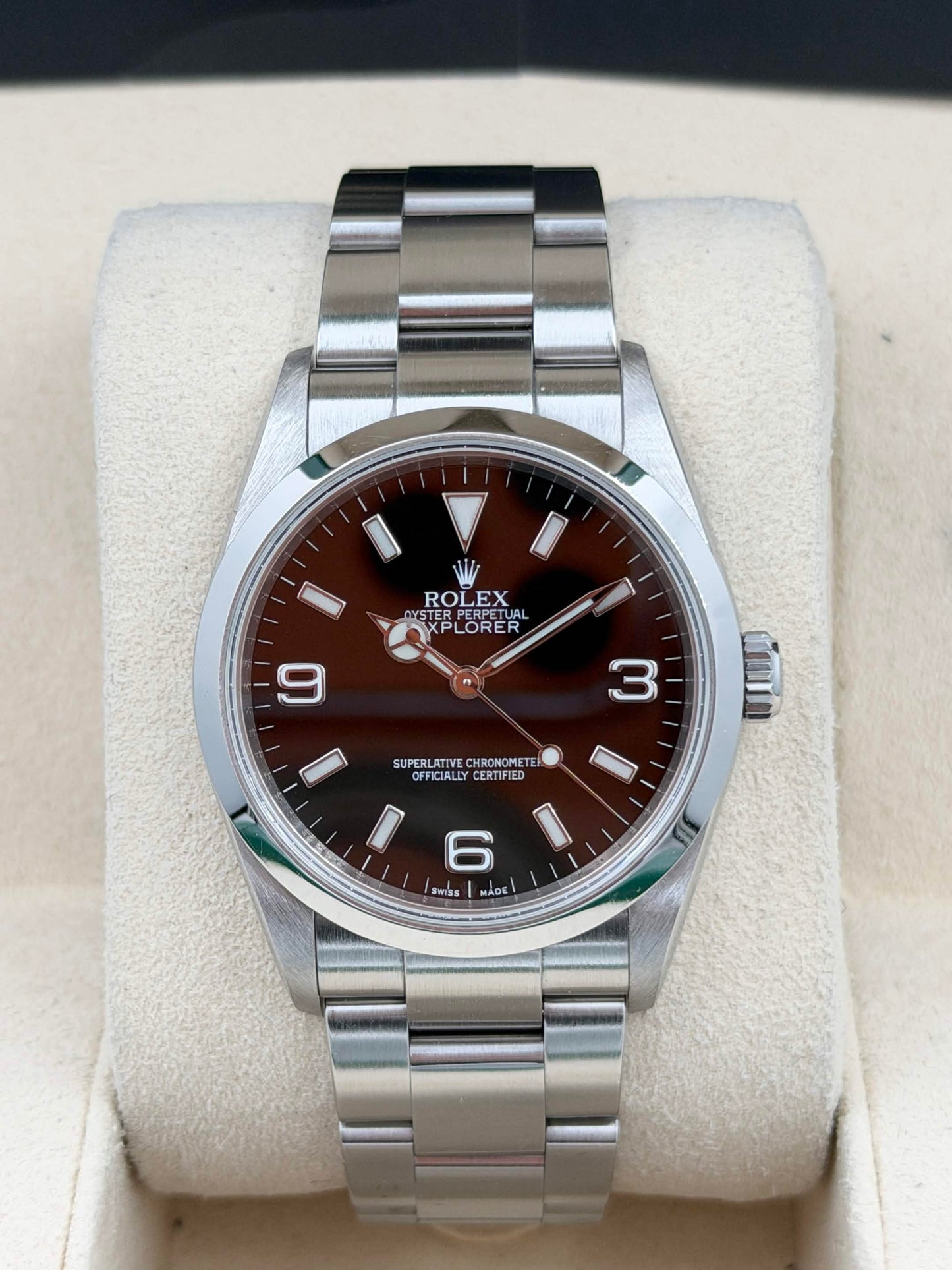 二手 USED ROLEX 勞力士 EXPLORER 114270 2007年12月 全套