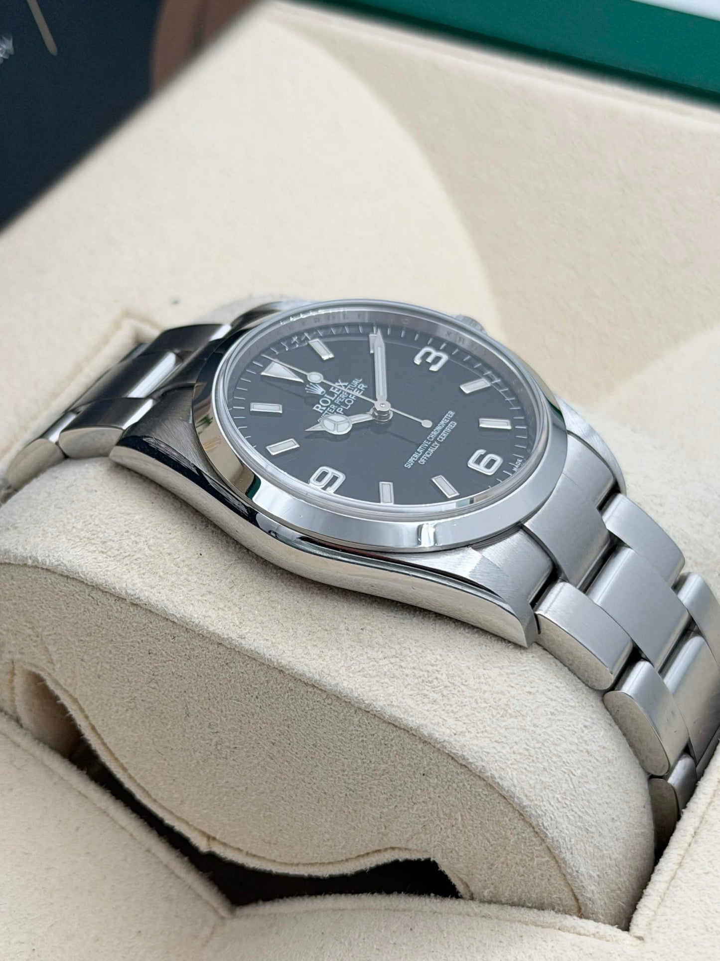 二手 USED ROLEX 勞力士 EXPLORER 114270 2007年12月 全套