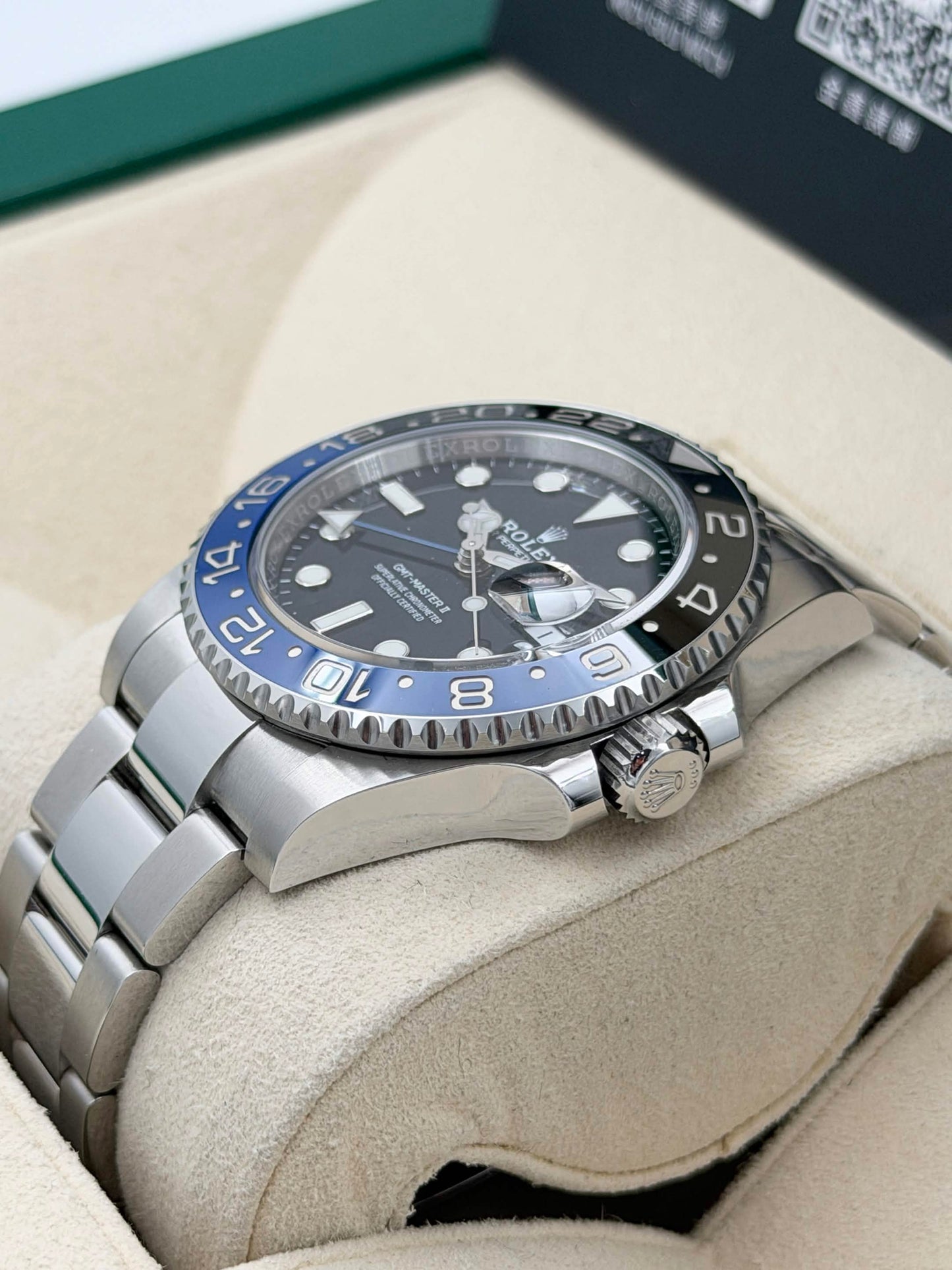 二手 USED ROLEX 勞力士 GMT-MASTER II 126710BLNR 2022年7月 全套