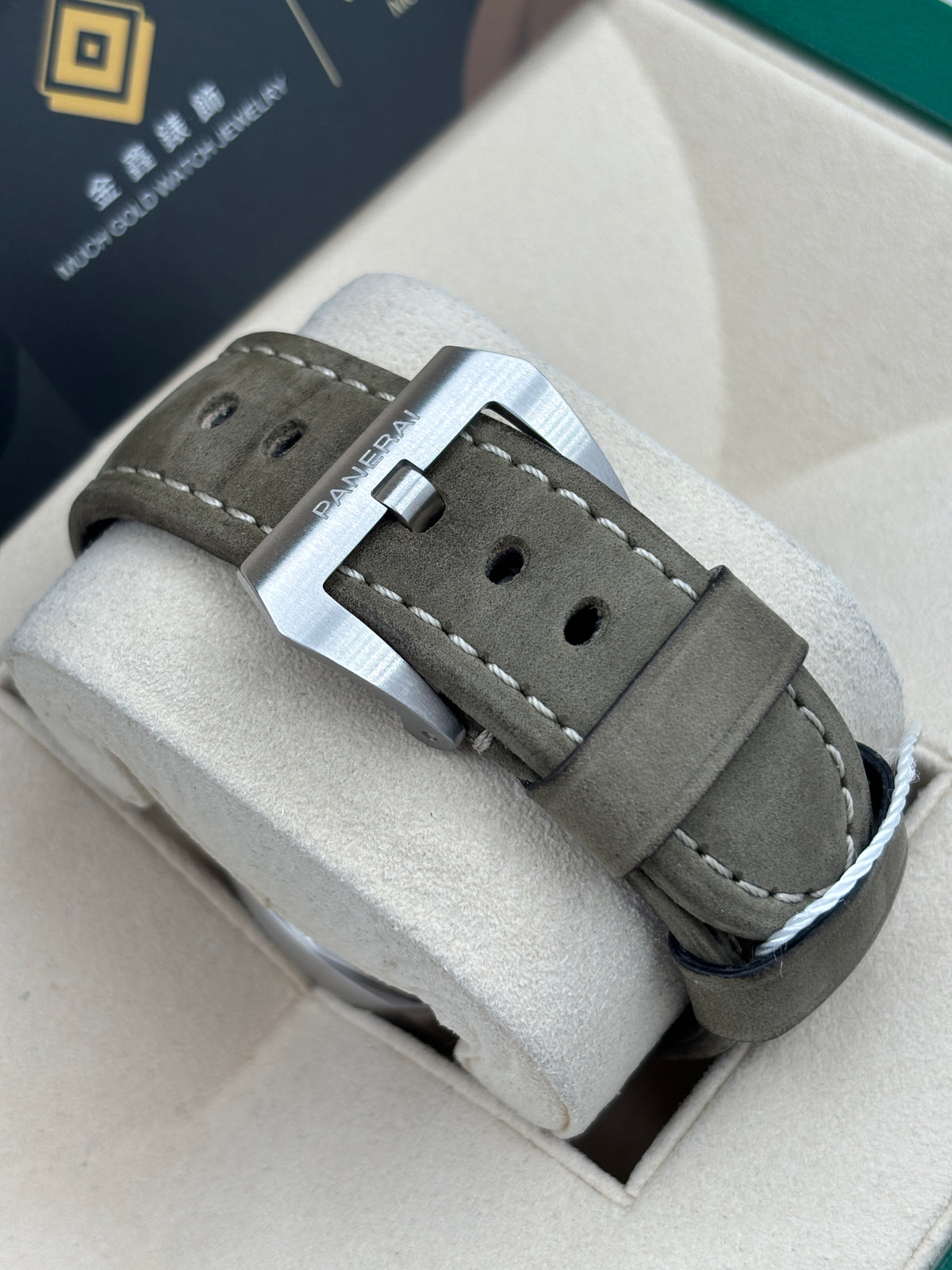 [SOLD OUT]二手 USED  PANERAI 沛納海 LUMINOR MARINA PAM01314 白色 2024年 自動上鏈 全套 FULL SET
