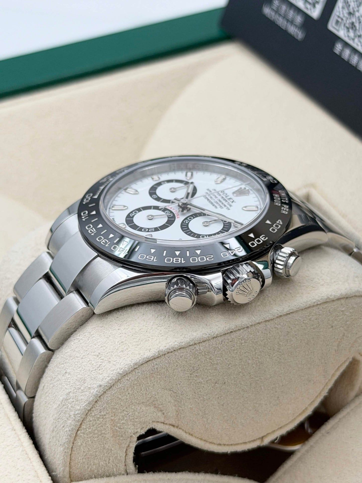 二手 USED ROLEX 勞力士 DAYTONA 116500LN 2022年4月 99.99%新 未打磨 全套