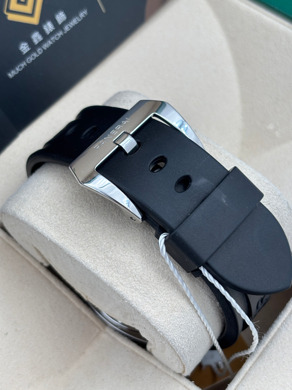 二手 USED  PANERAI 沛納海 LUMINOR BASE LOGO PAM00000 黑色 OPEN DAY 手動上鏈 全套 FULL SET