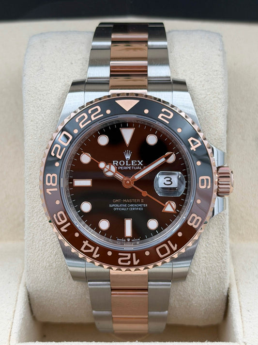 二手 USED ROLEX 勞力士 GMT-MASTER II 126711CHNR 2024年10月 全套 AD購買單