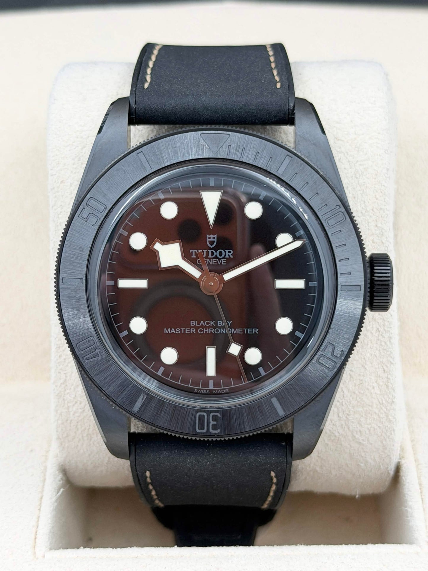 二手 USED TUDOR 帝舵 BLACK BAY CERAMIC 79210CNU 陶瓷 2022年3月 全套