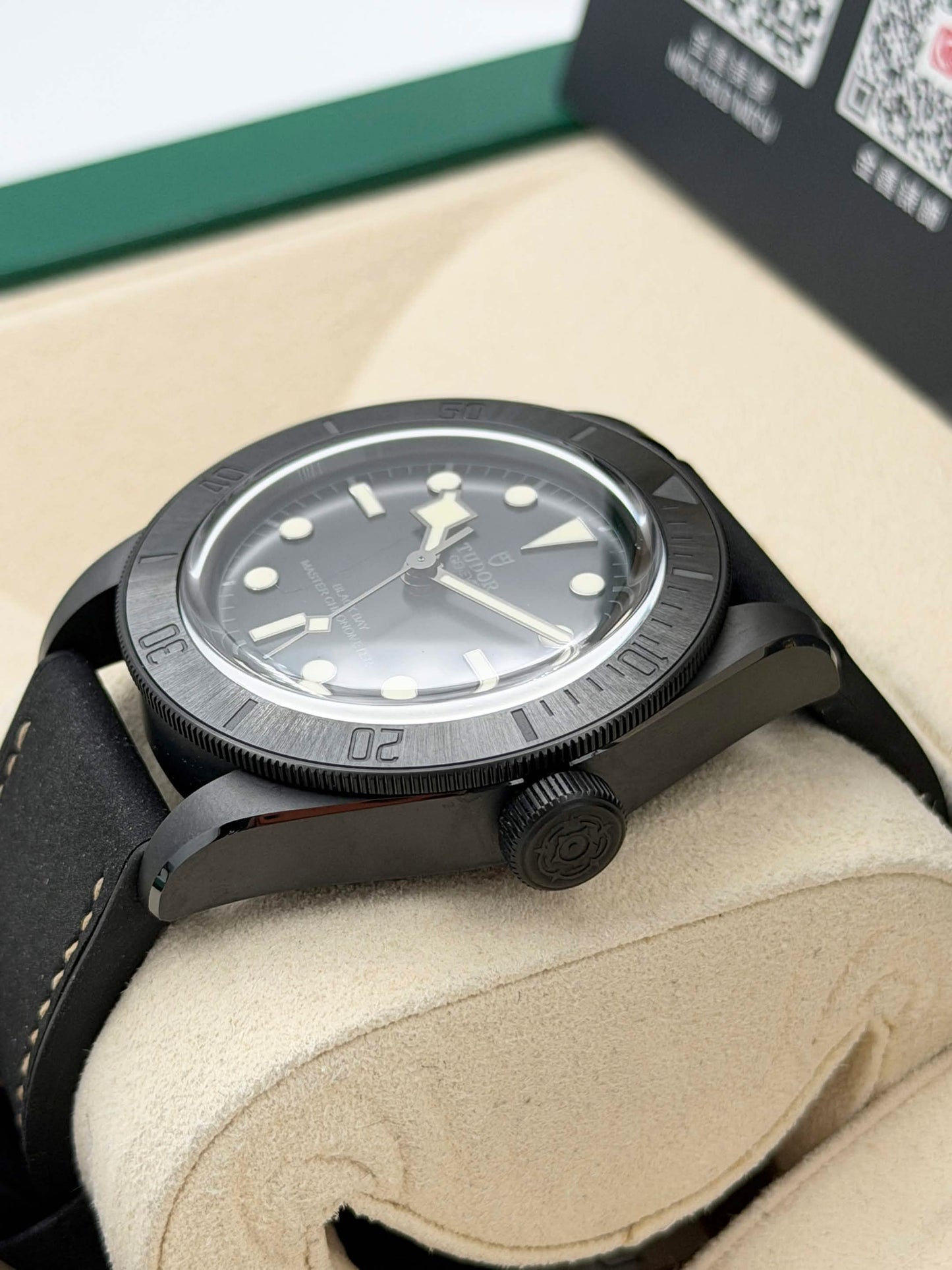 二手 USED TUDOR 帝舵 BLACK BAY CERAMIC 79210CNU 陶瓷 2022年3月 全套