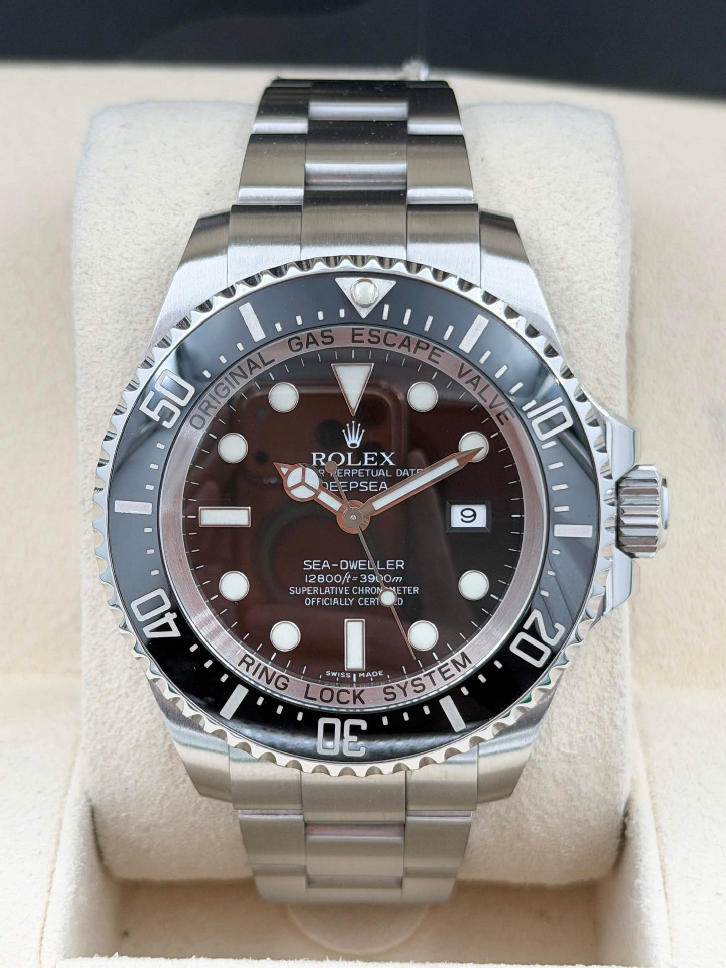 二手 USED ROLEX 勞力士 DEEP SEA 116660 2009年7月 黑色面 全套