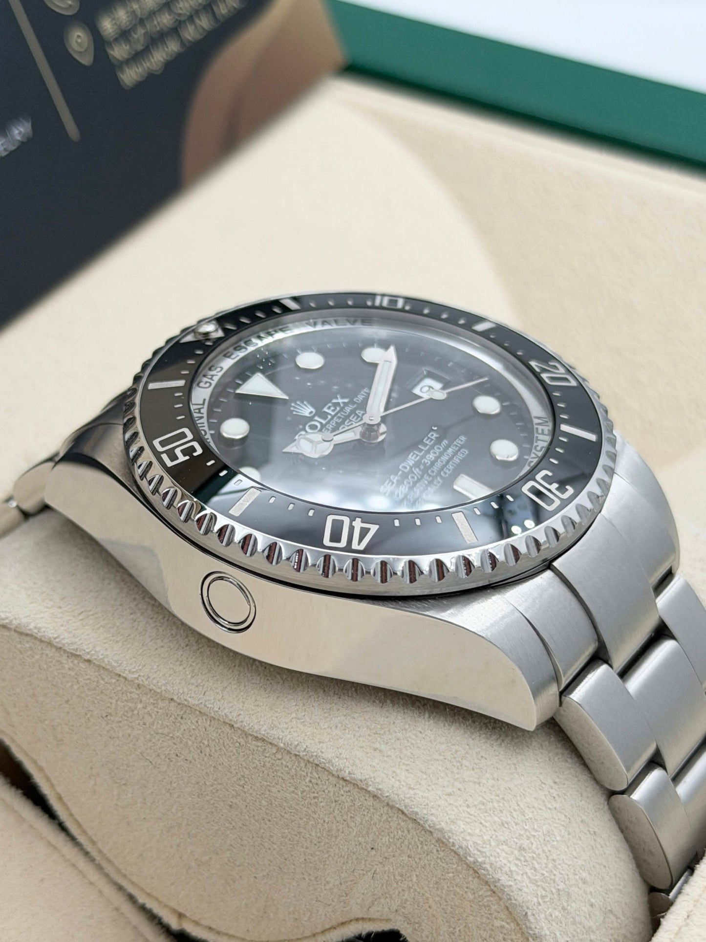 二手 USED ROLEX 勞力士 DEEP SEA 116660 2009年7月 黑色面 全套