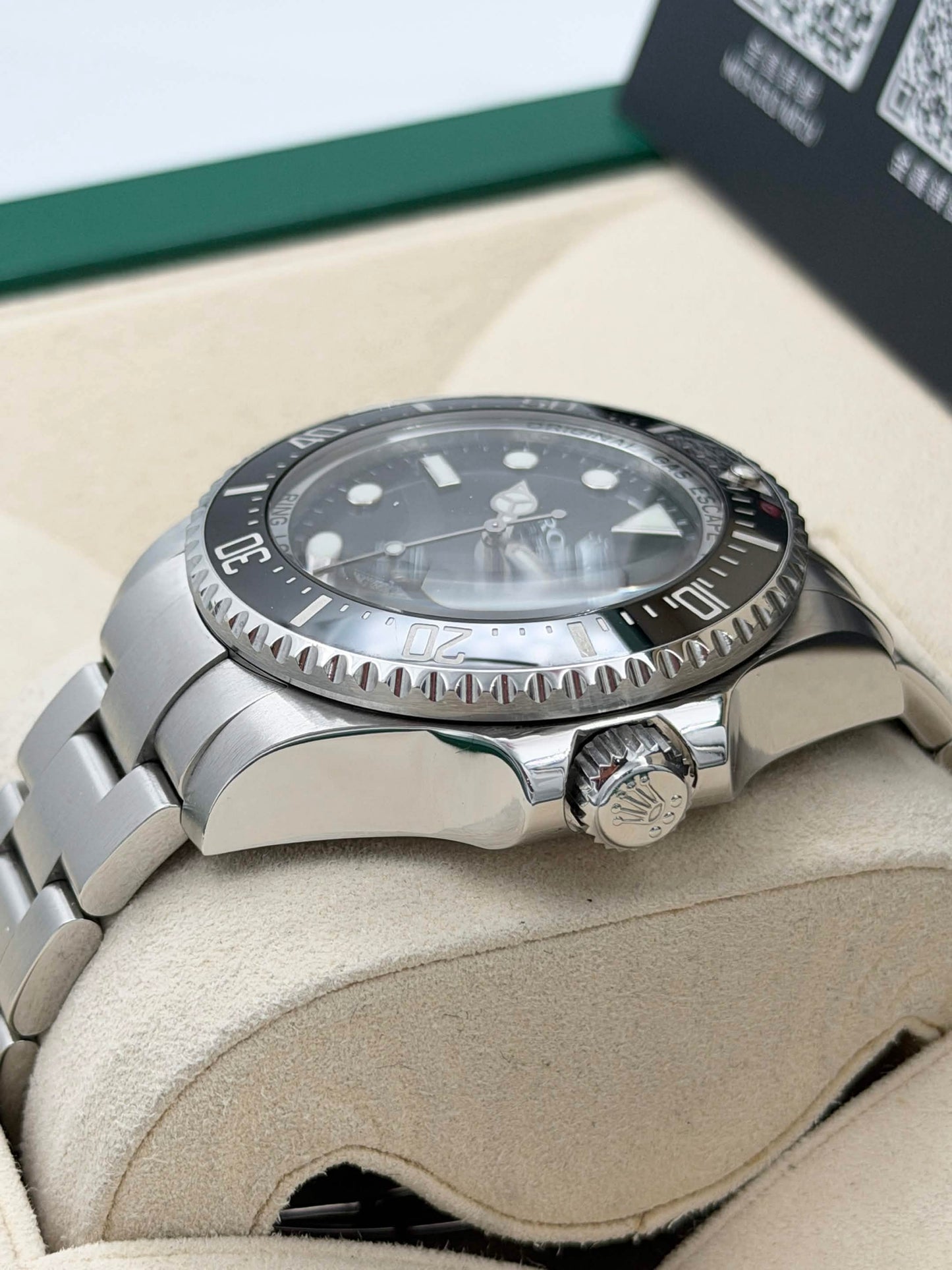 二手 USED ROLEX 勞力士 DEEP SEA 116660 2009年7月 黑色面 全套