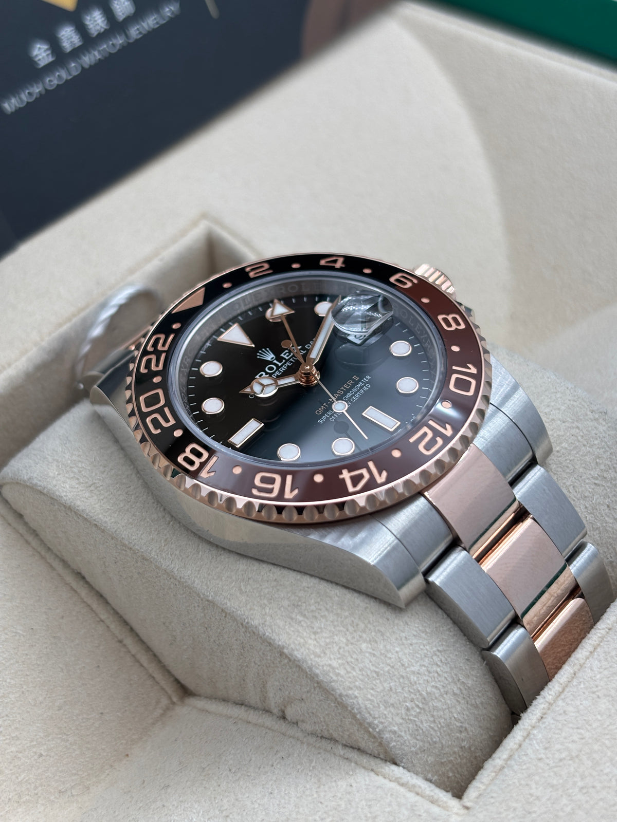 [SOLD OUT]二手 USED  ROLEX 勞力士 GMT-MASTER II 126711CHNR 黑色 2024年10月 全套 FULL SET AD單