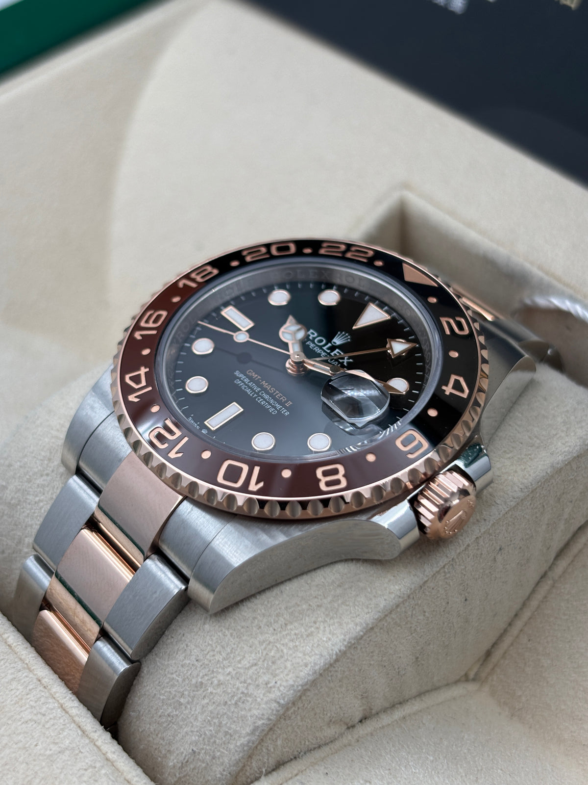 [SOLD OUT]二手 USED  ROLEX 勞力士 GMT-MASTER II 126711CHNR 黑色 2024年10月 全套 FULL SET AD單