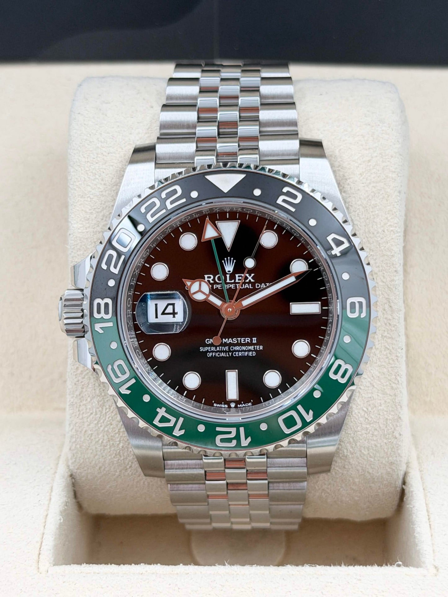 二手 USED ROLEX 勞力士 GMT-MASTER II 126720VTNR 2026年5月 五珠帶 99.99%新 未打磨 全套