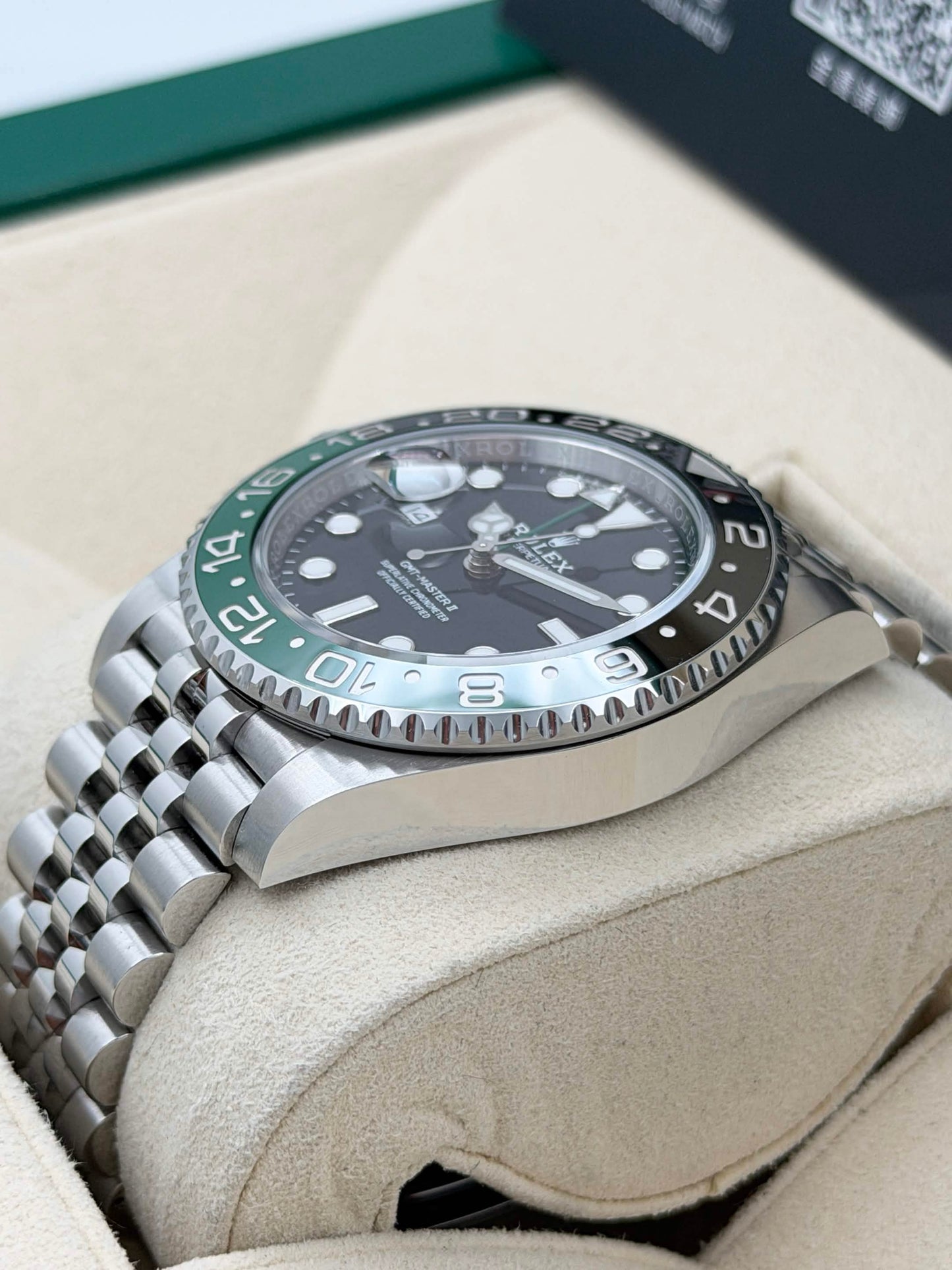 二手 USED ROLEX 勞力士 GMT-MASTER II 126720VTNR 2026年5月 五珠帶 99.99%新 未打磨 全套