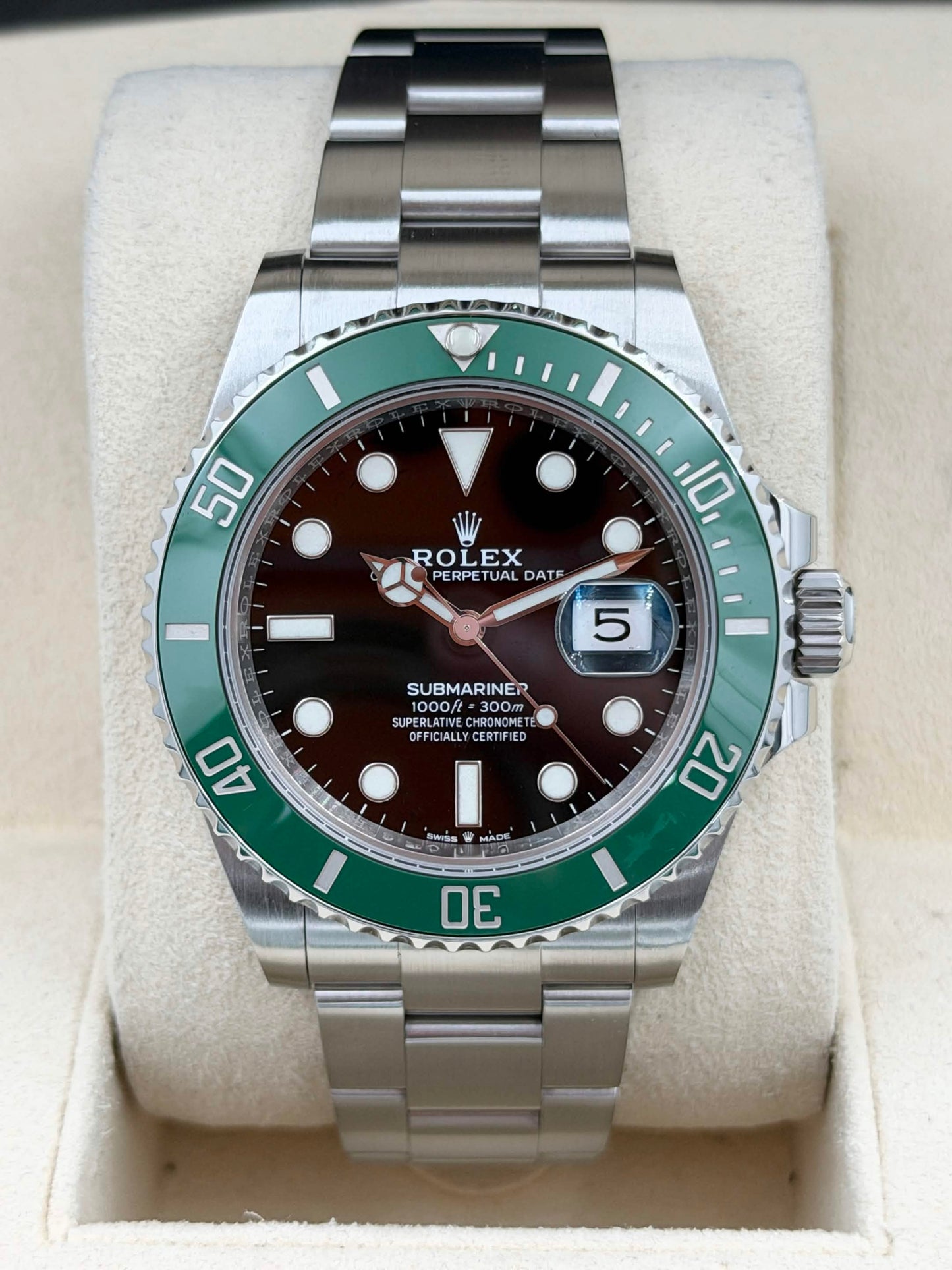 [SOLD OUT]二手 USED ROLEX 勞力士 SUBMARINER DATE 126610LV 2021年3月 全套