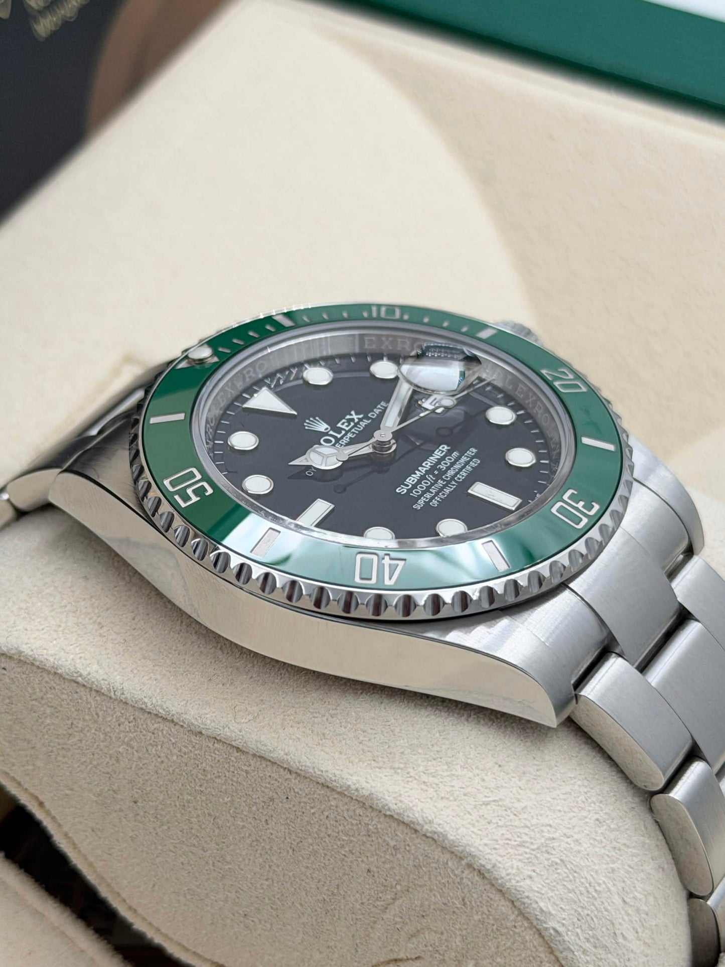 [SOLD OUT]二手 USED ROLEX 勞力士 SUBMARINER DATE 126610LV 2021年3月 全套