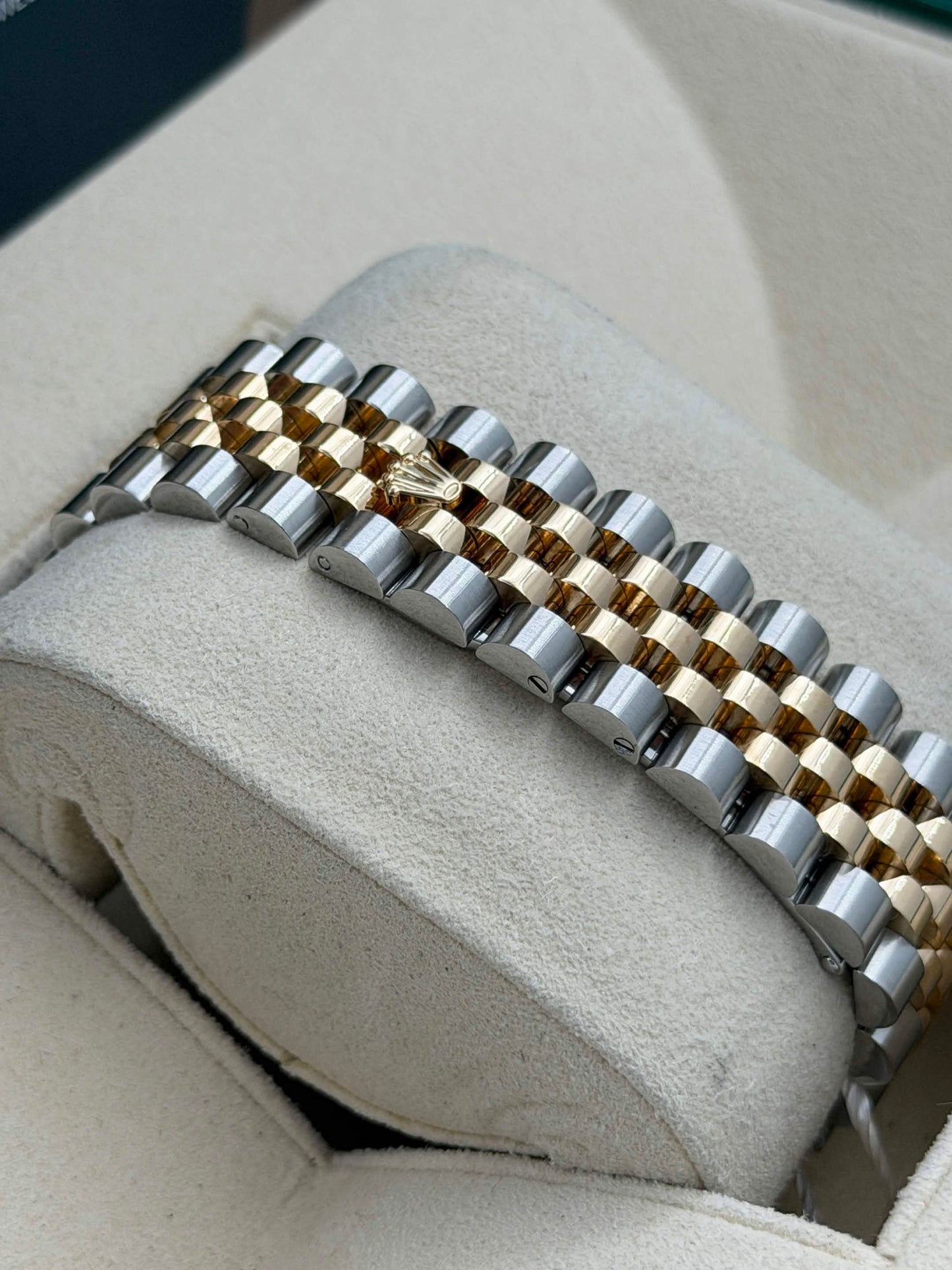 二手 USED ROLEX 勞力士 DATEJUST 116263 白色面 約2003年 五珠帶