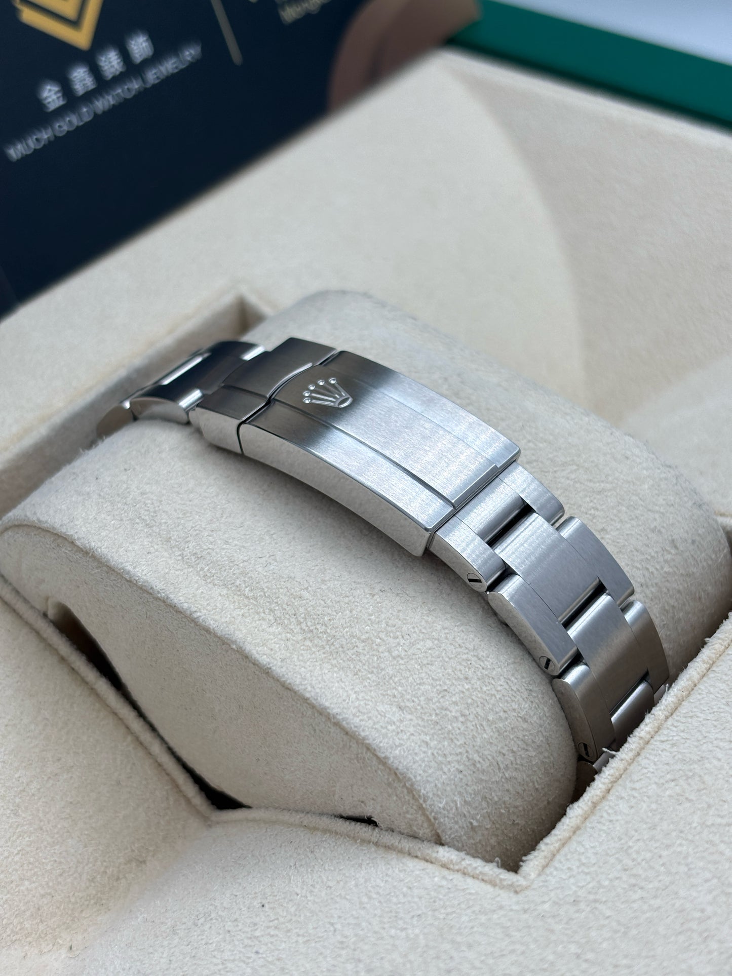 全新 NEW ROLEX 勞力士 OYSTER PERPETUAL 277200 2026年2月 開心果綠色 全套 FULL SET