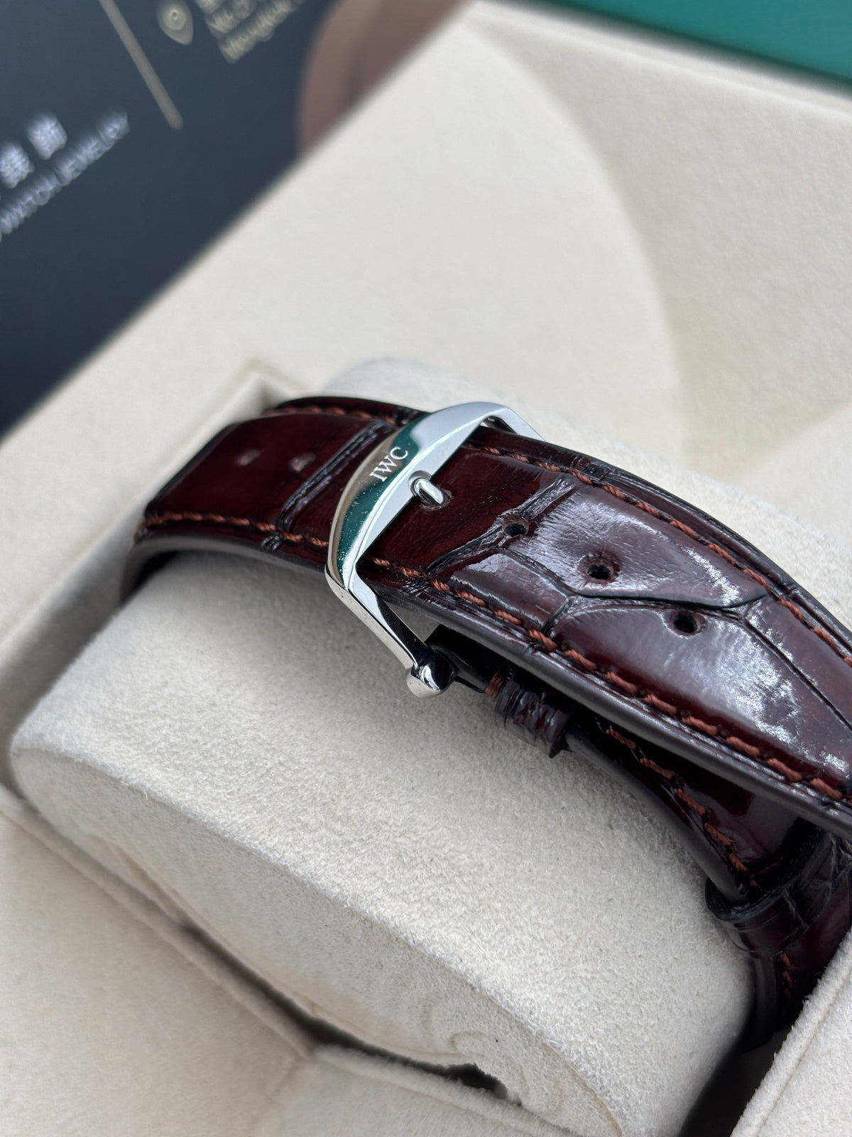 未使用品 NEW OLD STOCK  IWC 萬國 PORTOFINO IW391036 藍色 2022年8月 全套 FULL SET