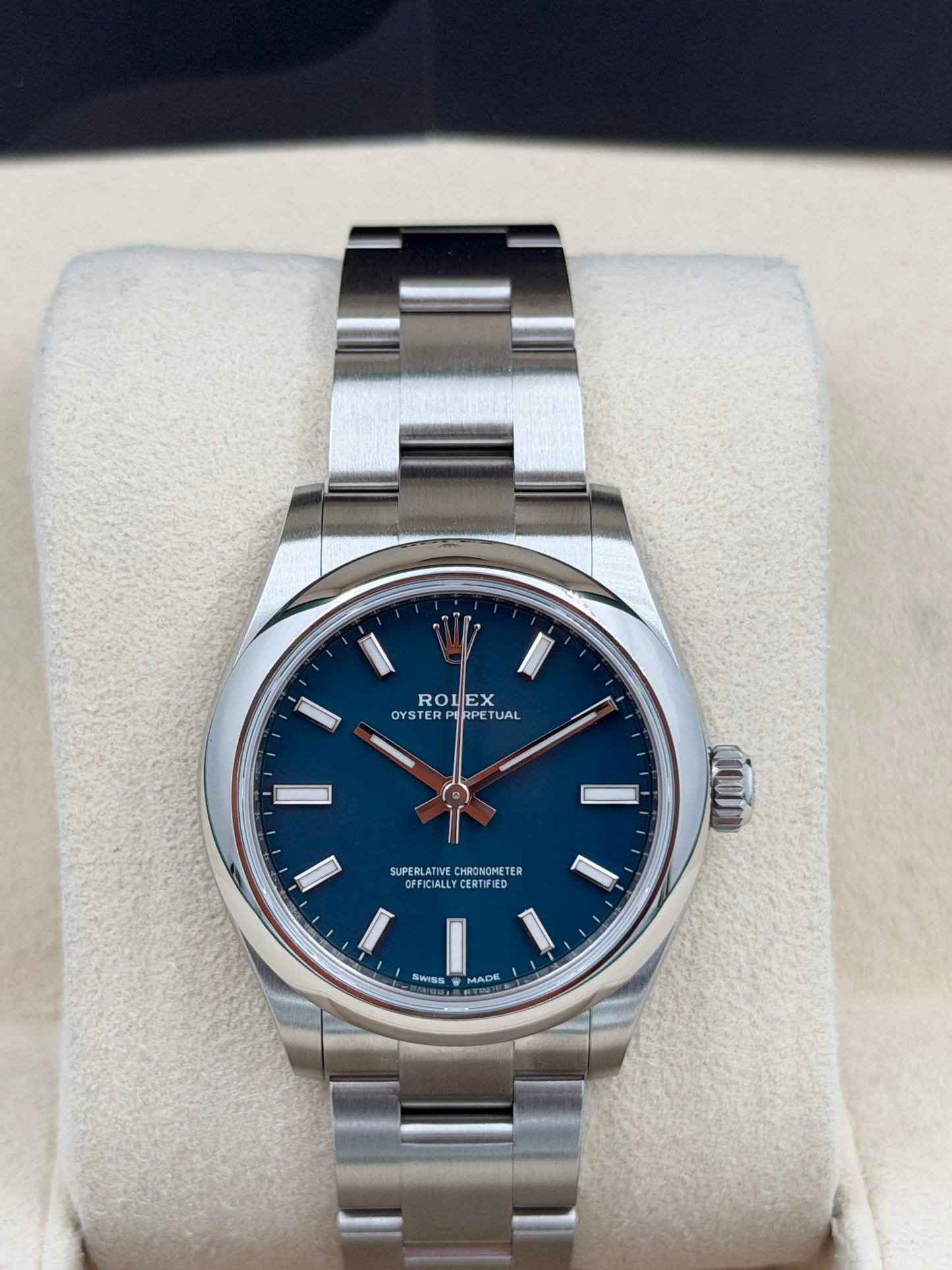 全新 BRAND NEW ROLEX 勞力士 OYSTER PERPETUAL 277200 藍色 2026年8月