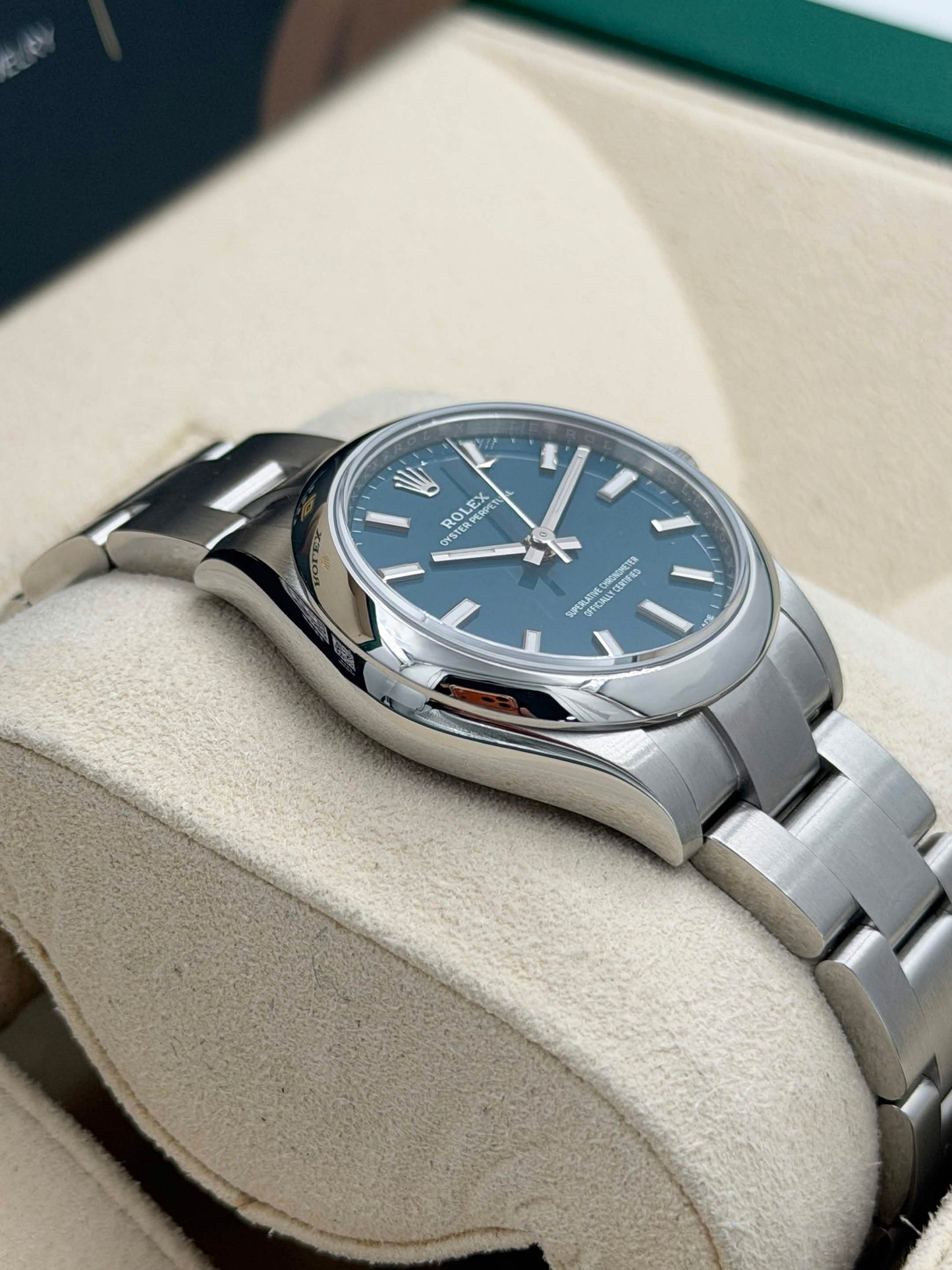 全新 BRAND NEW ROLEX 勞力士 OYSTER PERPETUAL 277200 藍色 2026年8月