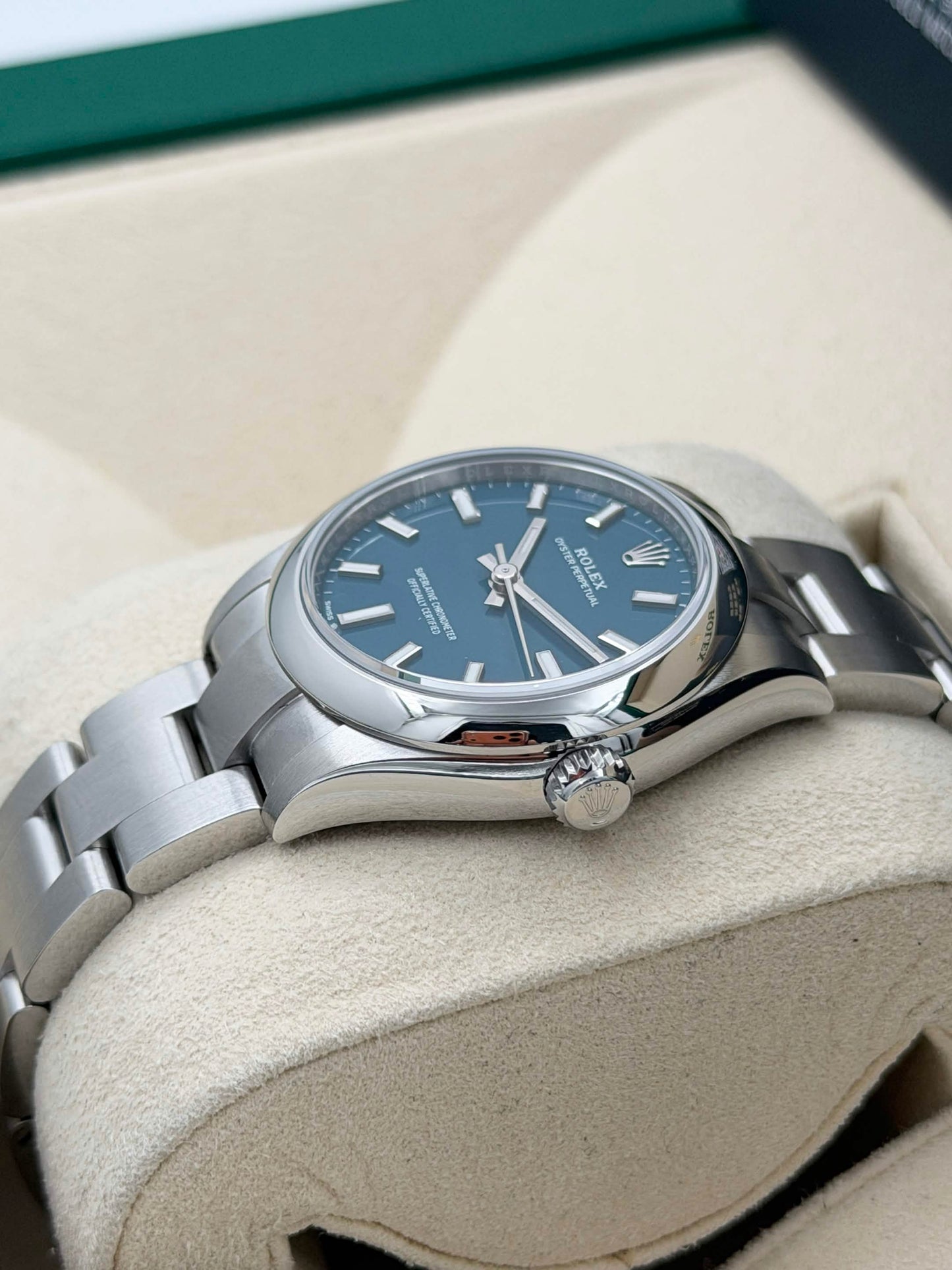 全新 BRAND NEW ROLEX 勞力士 OYSTER PERPETUAL 277200 藍色 2026年8月