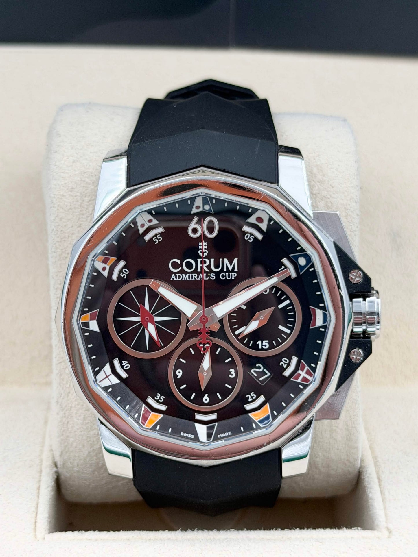 二手 USED CORUM 崑崙 ADMIRAL'S CUP CHALLENGER 01.0007
