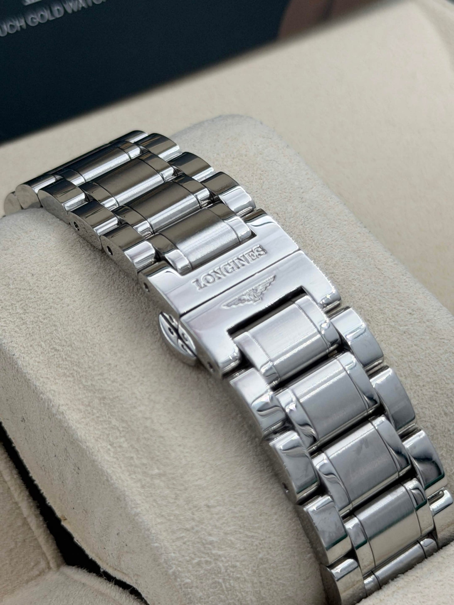 二手 USED LONGINES 浪琴 MASTER L2.919.4.92.6 2024年12月 全套